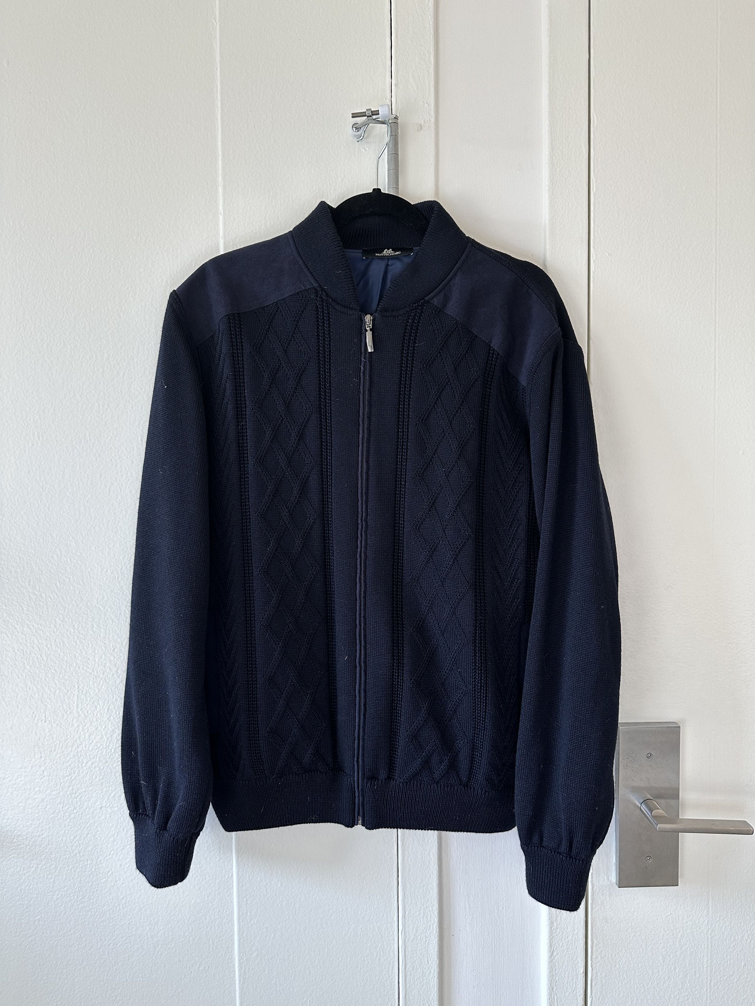 Other Montechiaro Cableknit Jacket Size US L / EU 52-54 / 3 - 1 Thumbnail
