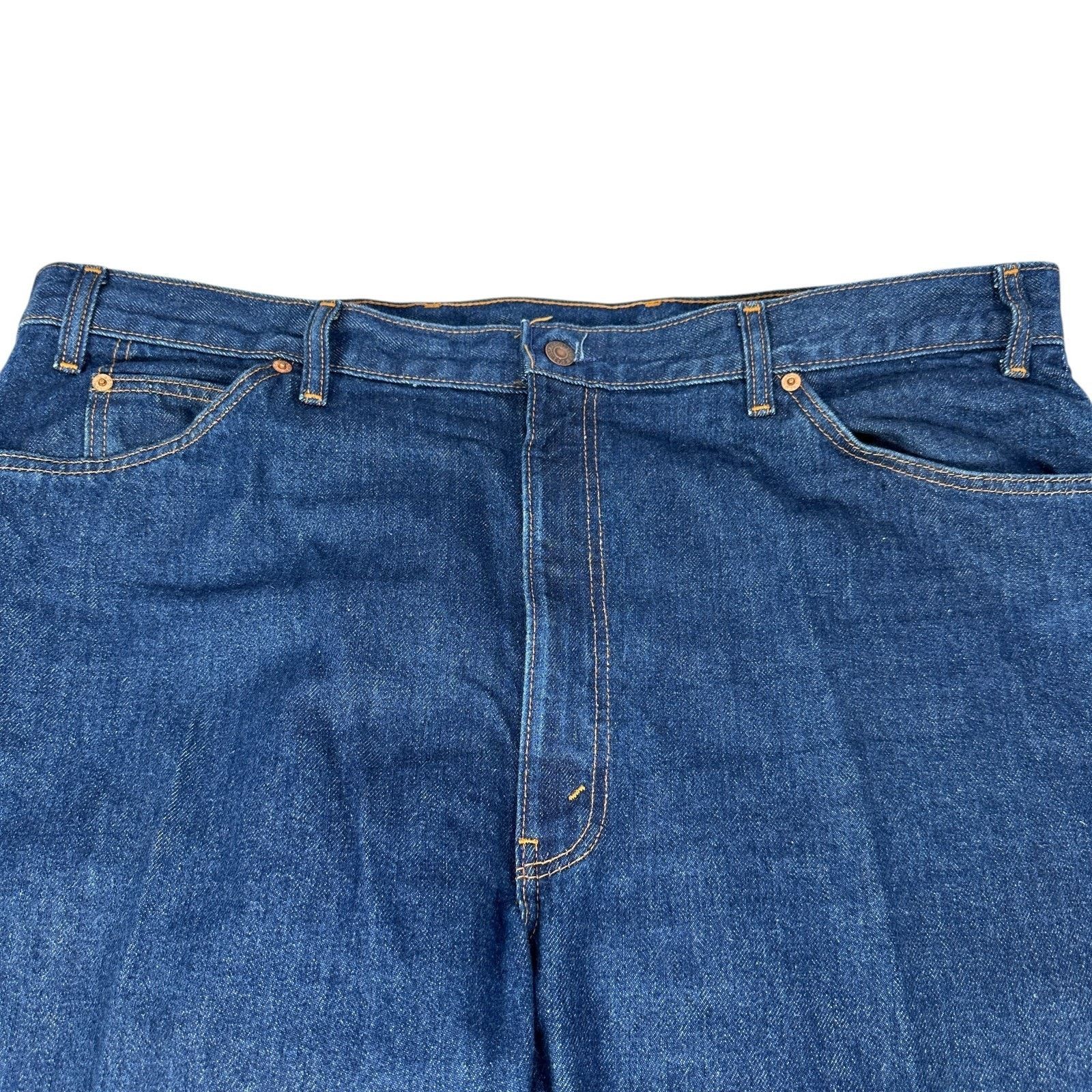 Levi's VTG Levi's Orange 505 Jeans Mens 44 x 32 Blue Straight Leg Size US 44 / EU 60 - 3 Thumbnail