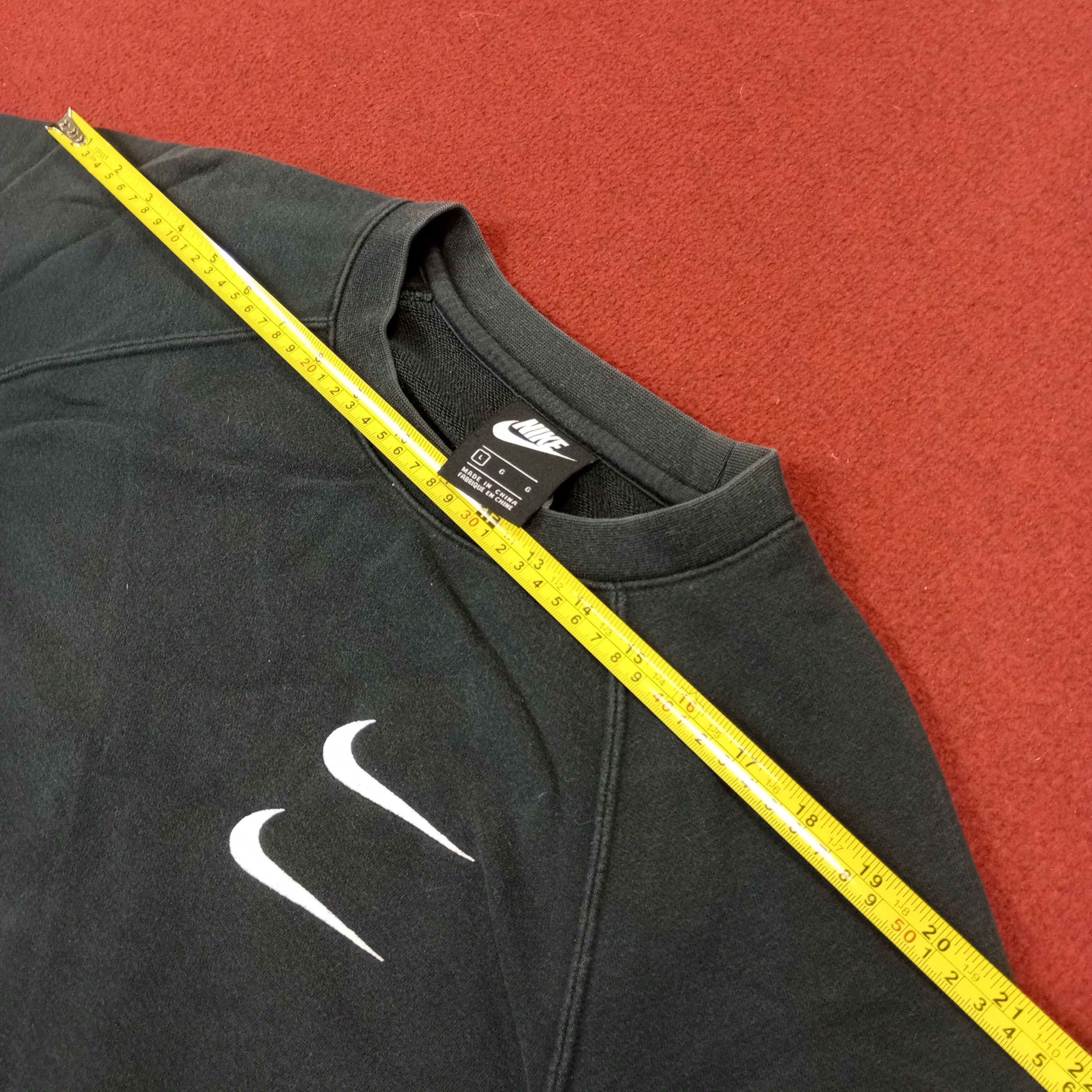 Nike × Vintage Nike Big Logo Design Sweatshirt Size US M / EU 48-50 / 2 - 11 Thumbnail