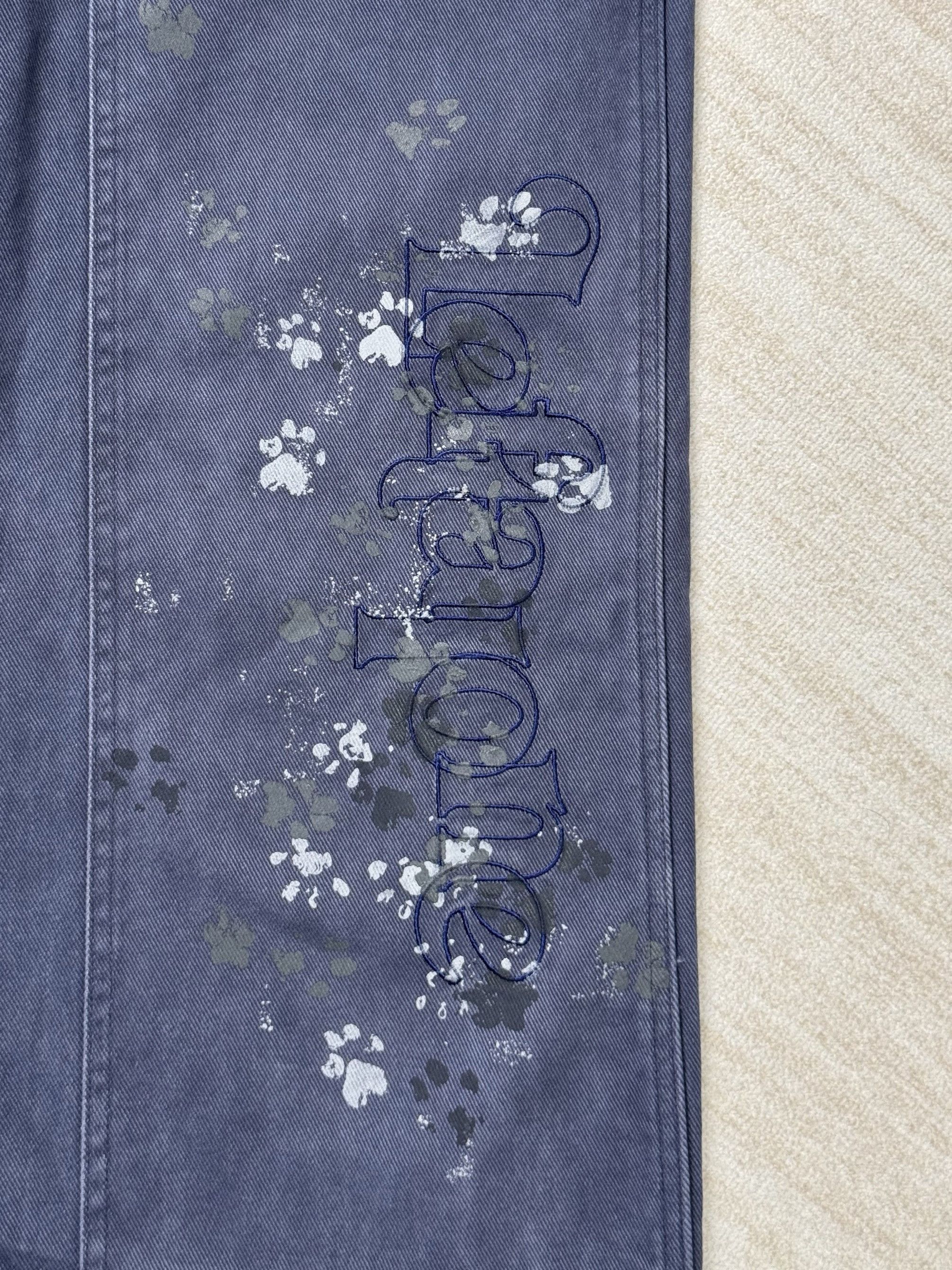Other Sample* DOG FOOTPRINTS PANTS - Left Alone Size US 30 / EU 46 - 3 Thumbnail