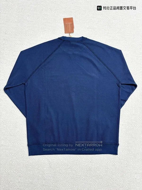 Loro Piana Loro Piana Men's Solid Blue Long. Size US L / EU 52-54 / 3 - 2 Thumbnail