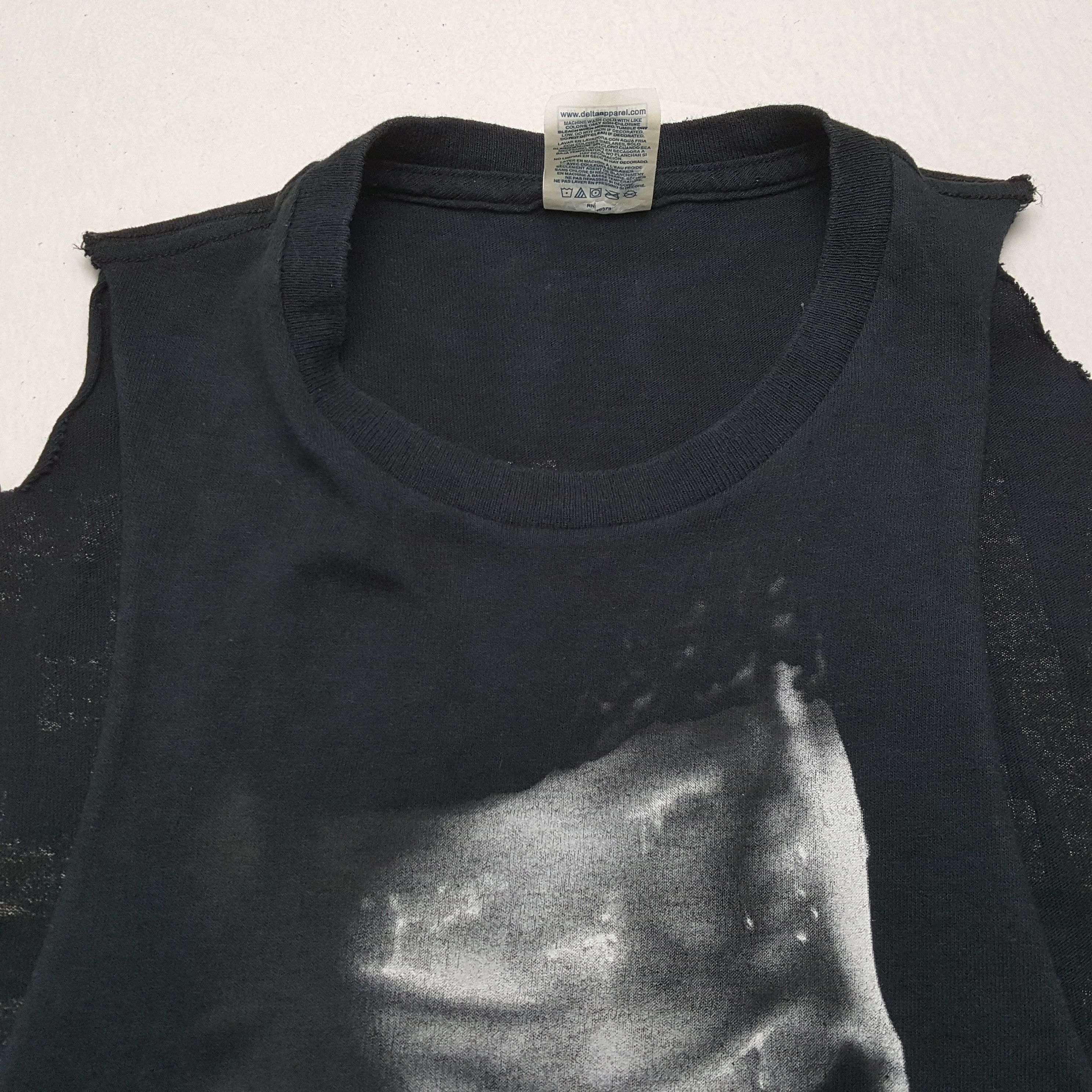 Joe Boxer × Vintage Vintage MIKE TYSON American Boxers Distressed Sleeves Size US M / EU 48-50 / 2 - 7 Thumbnail