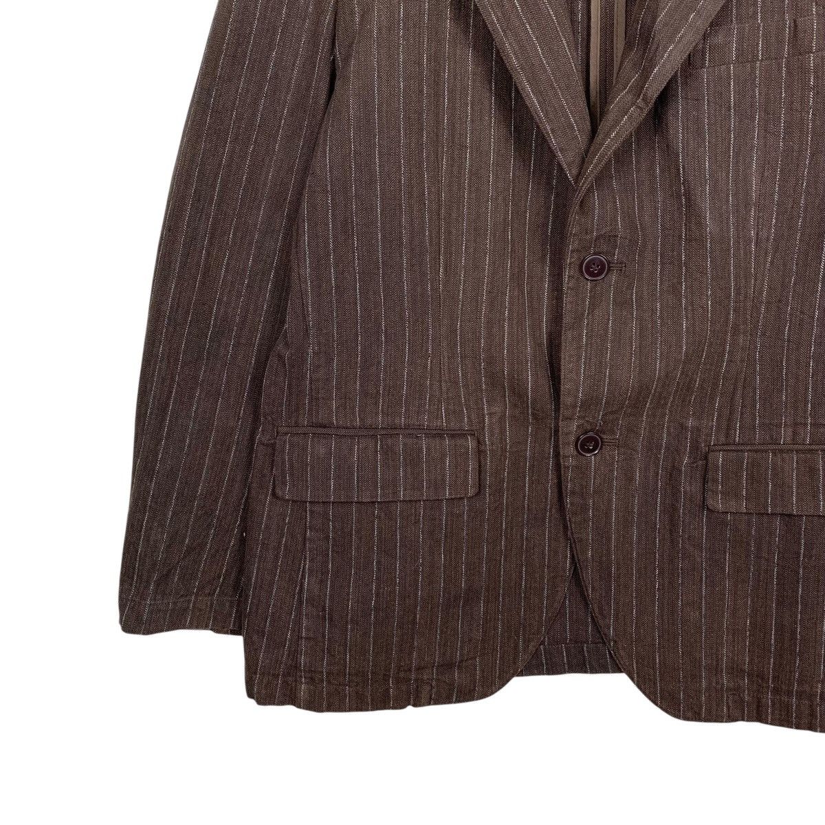 Japanese Brand Japanese Brand Modern Stripe Casual Jacket Size US M / EU 48-50 / 2 - 3 Thumbnail