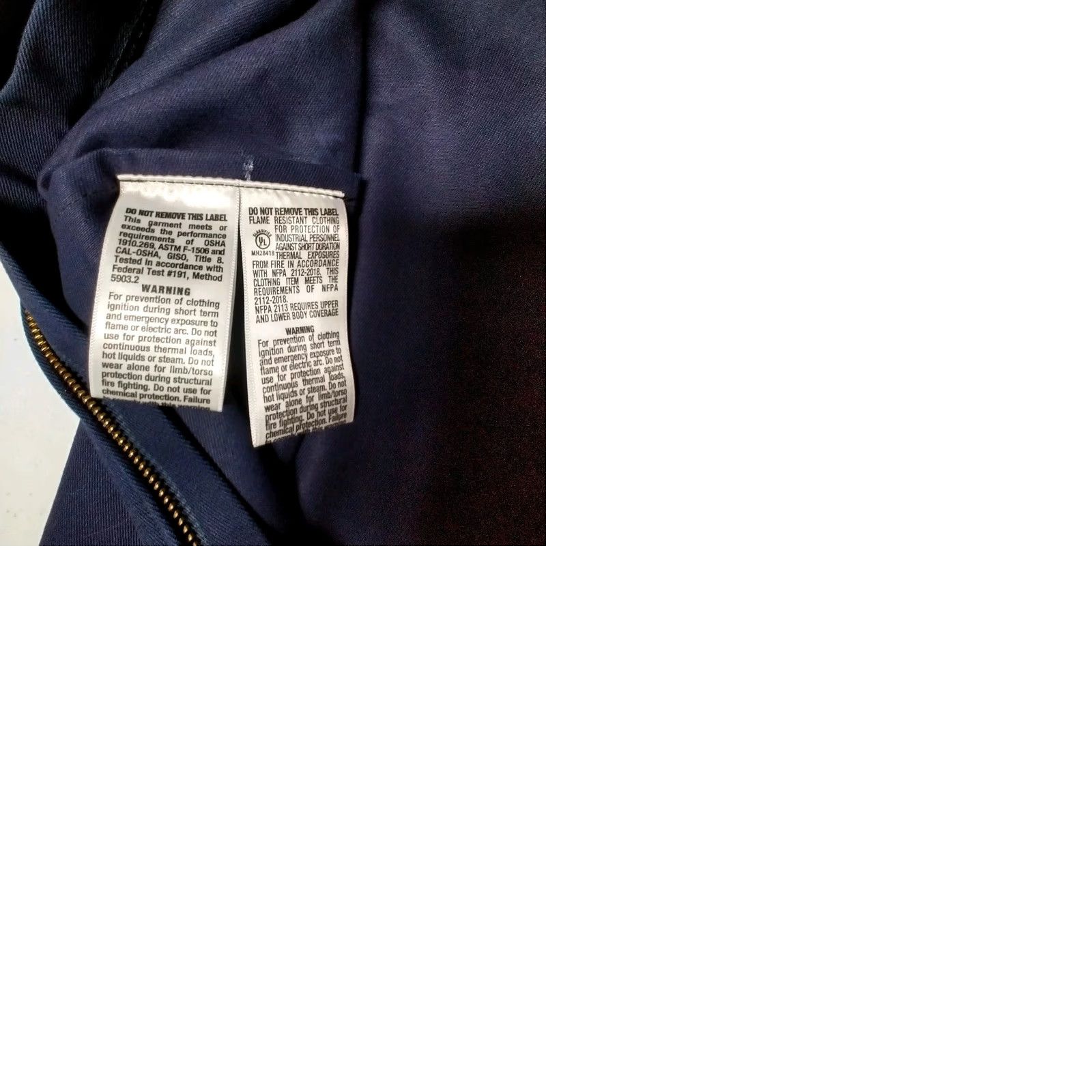 Dickies VINTAGE Dickies FR Workwear Jacket Men S Blue Flame Resistant Twill 3259NB New Size US S / EU 44-46 / 1 - 10 Thumbnail