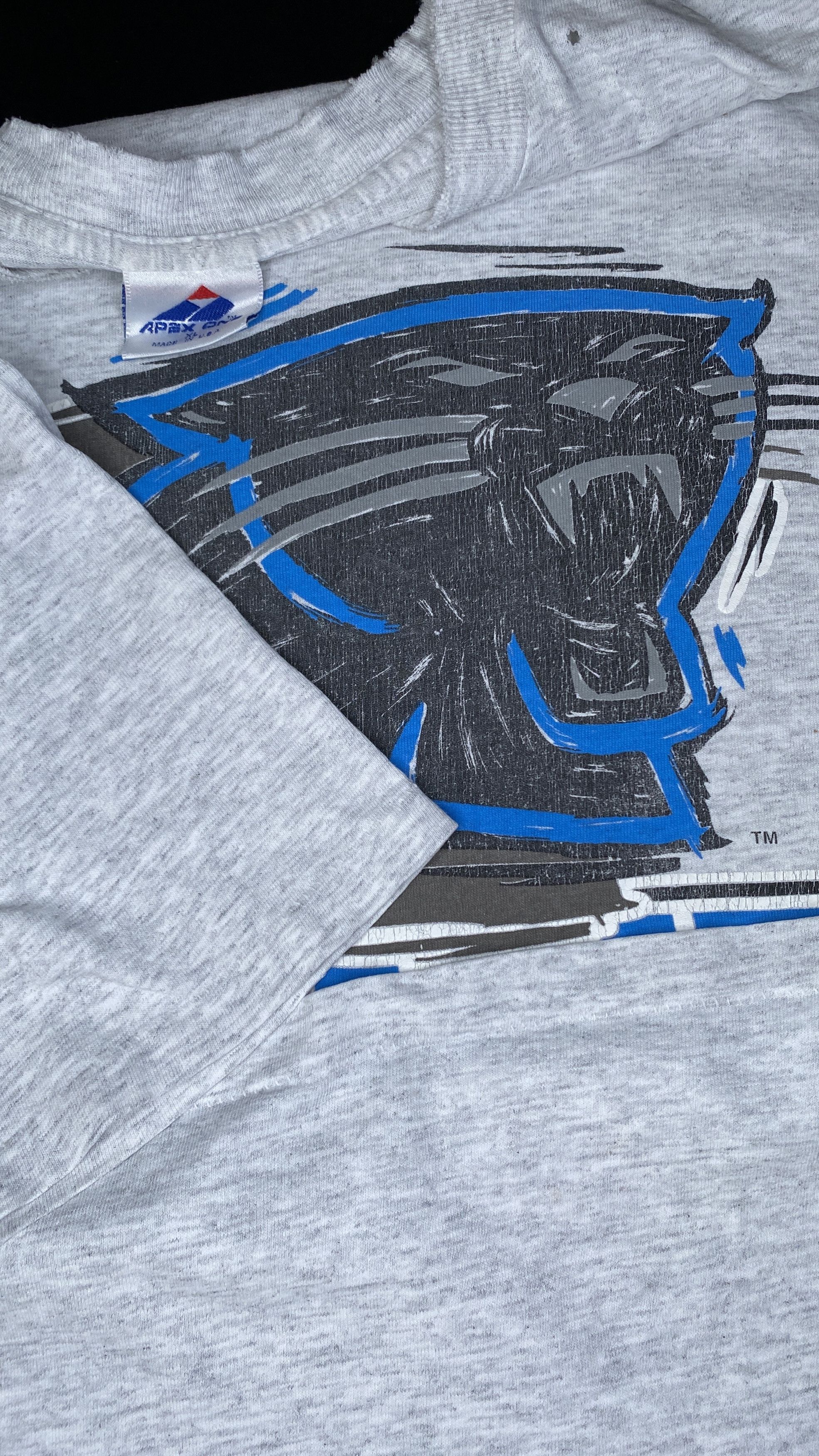 NFL Vintage 1993 Carolina Panthers Apex One NFL Tee Size US XL / EU 56 / 4 - 6 Thumbnail