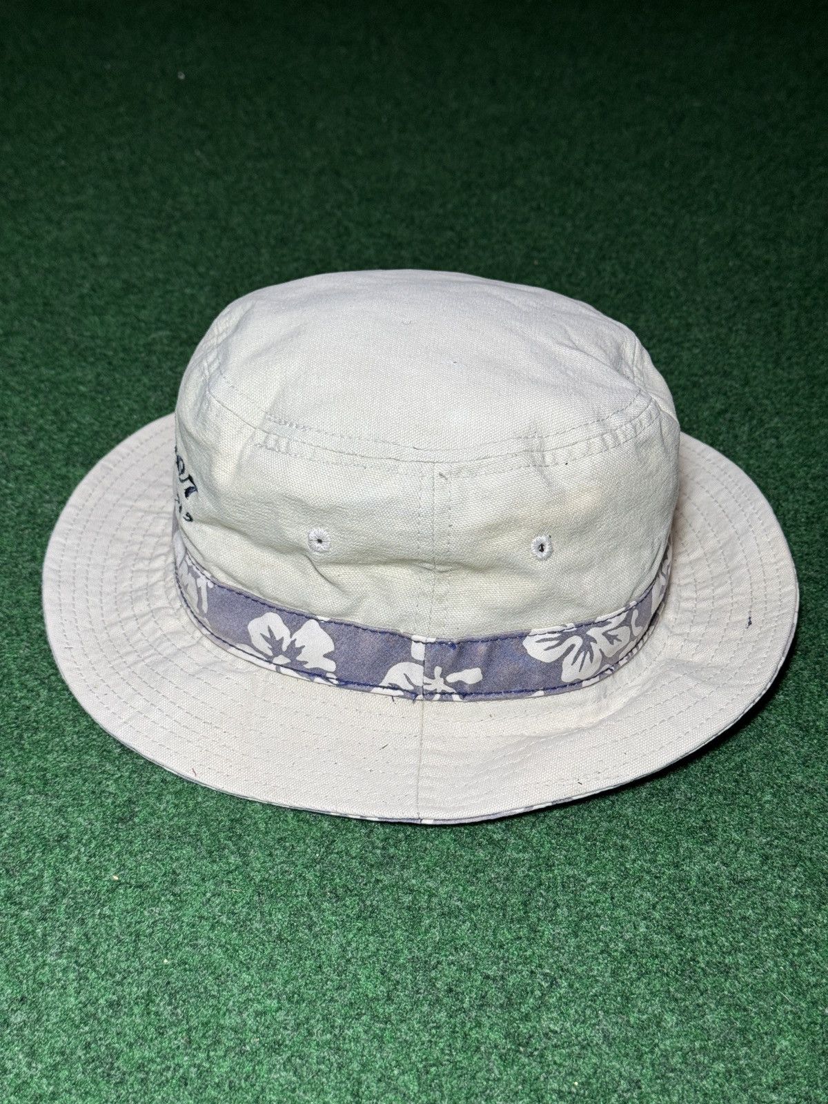 Tommy Hilfiger Tommy Hilfiger Bahama Tropical Hawaiian Floral Bucket Hat Size ONE SIZE - 4 Thumbnail