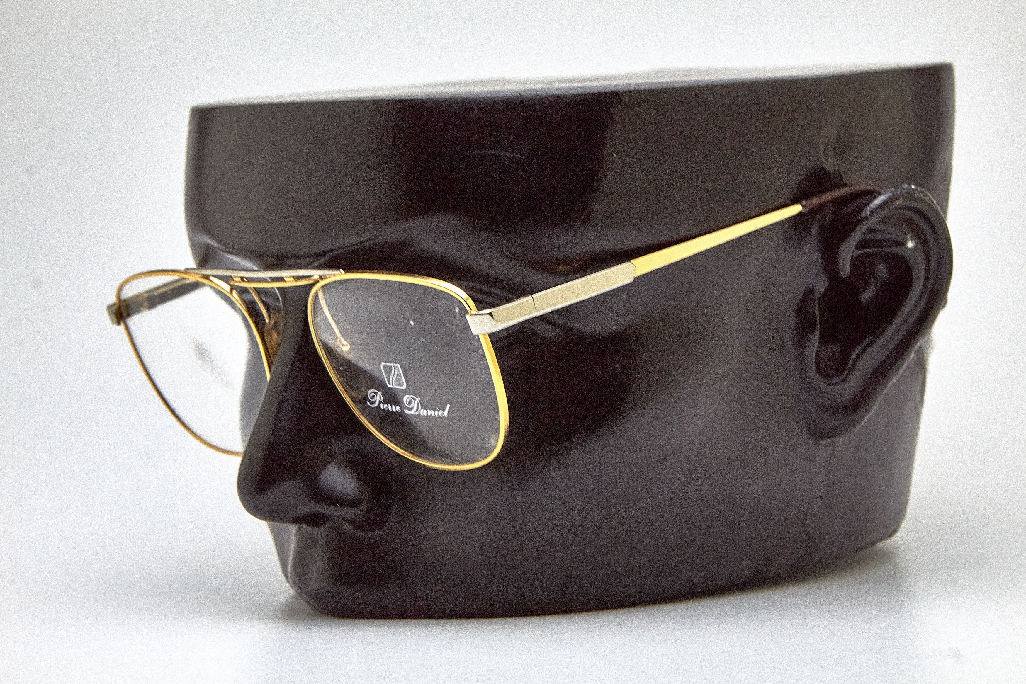 Vintage Old Money Daniel Pantos Gold&Silver Round-Quiet Lux Specs Size ONE SIZE - 7 Thumbnail
