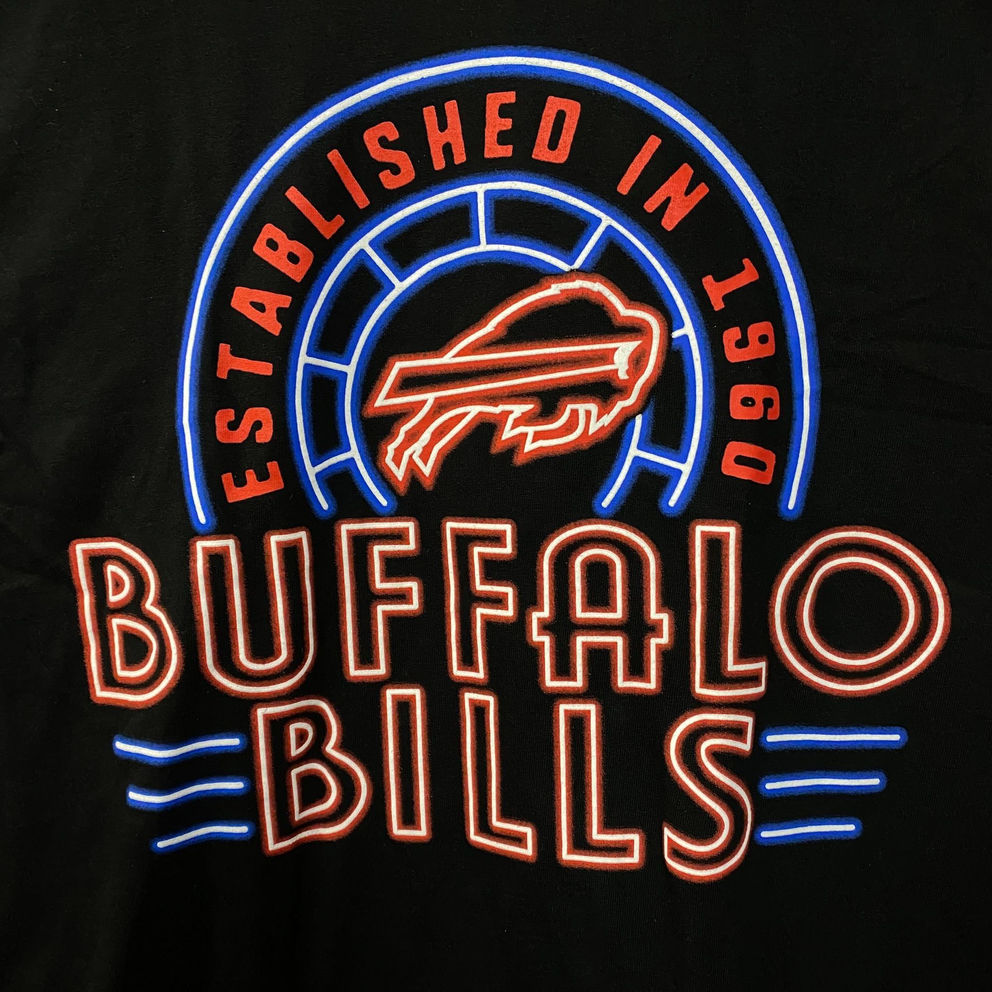 Junk Food Buffalo Bills Junk Food Slogan 2-Hit Graphic T-Shirt Medium Size US M / EU 48-50 / 2 - 2 Thumbnail