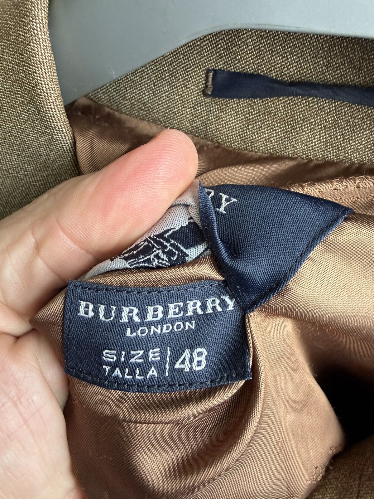 Burberry Vintage Burberry Mens Trench Coat 100%PURE NEW WOOL jacket Size US M / EU 48-50 / 2 - 9 Thumbnail