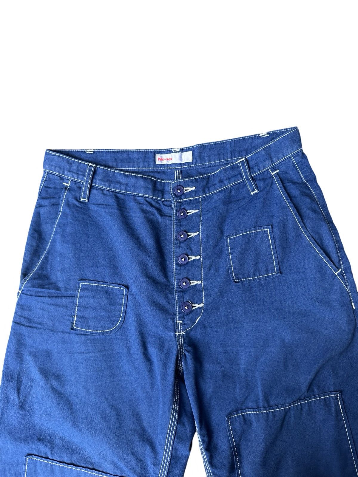 Issey Miyake × Japanese Brand × Ne-Net 🔥Vintage🔥 Ne-net Casual Pants Size US 30 / EU 46 - 2 Thumbnail