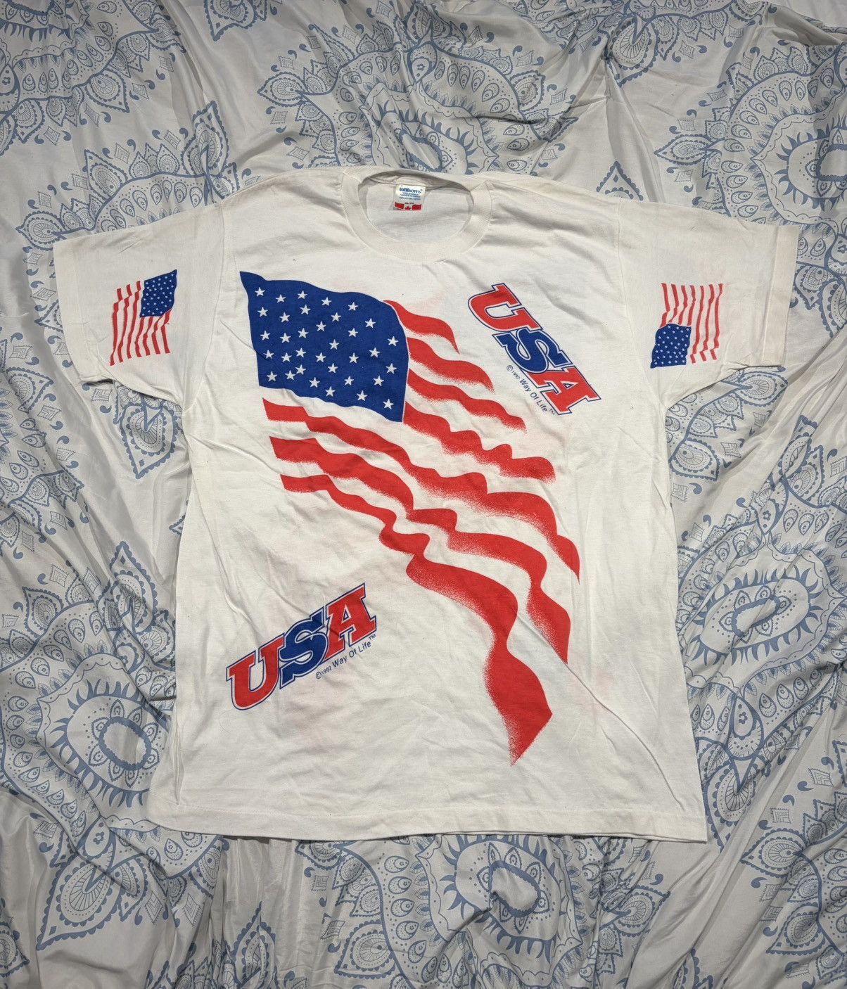 Vintage Vintage USA Shirt XL Size US XL / EU 56 / 4 - 1 Thumbnail