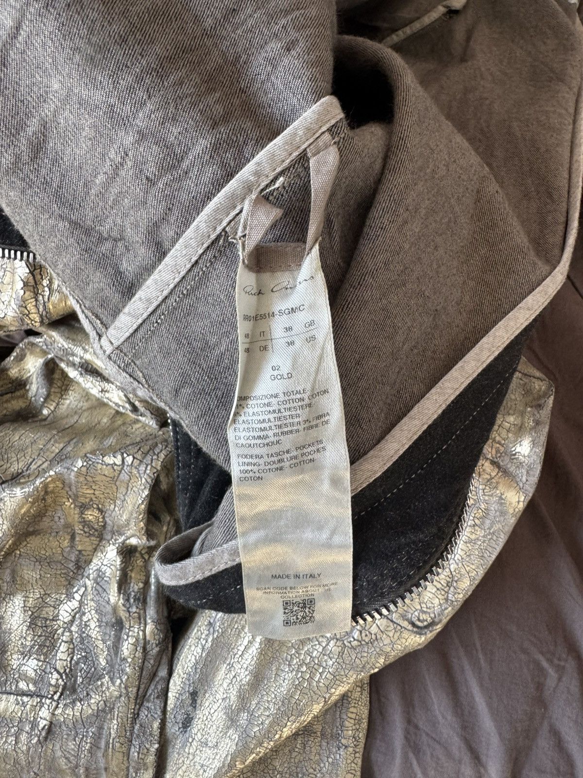Rick Owens RARE RICK OWENS GOLD GARY JUMPSUIT Size US 32 / EU 48 - 17 Thumbnail
