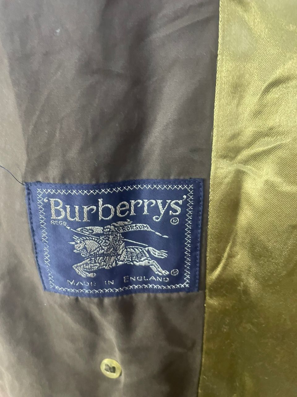 Burberry × Vintage Vintage Burberry Trench Coat Jacket Size US M / EU 48-50 / 2 - 7 Thumbnail