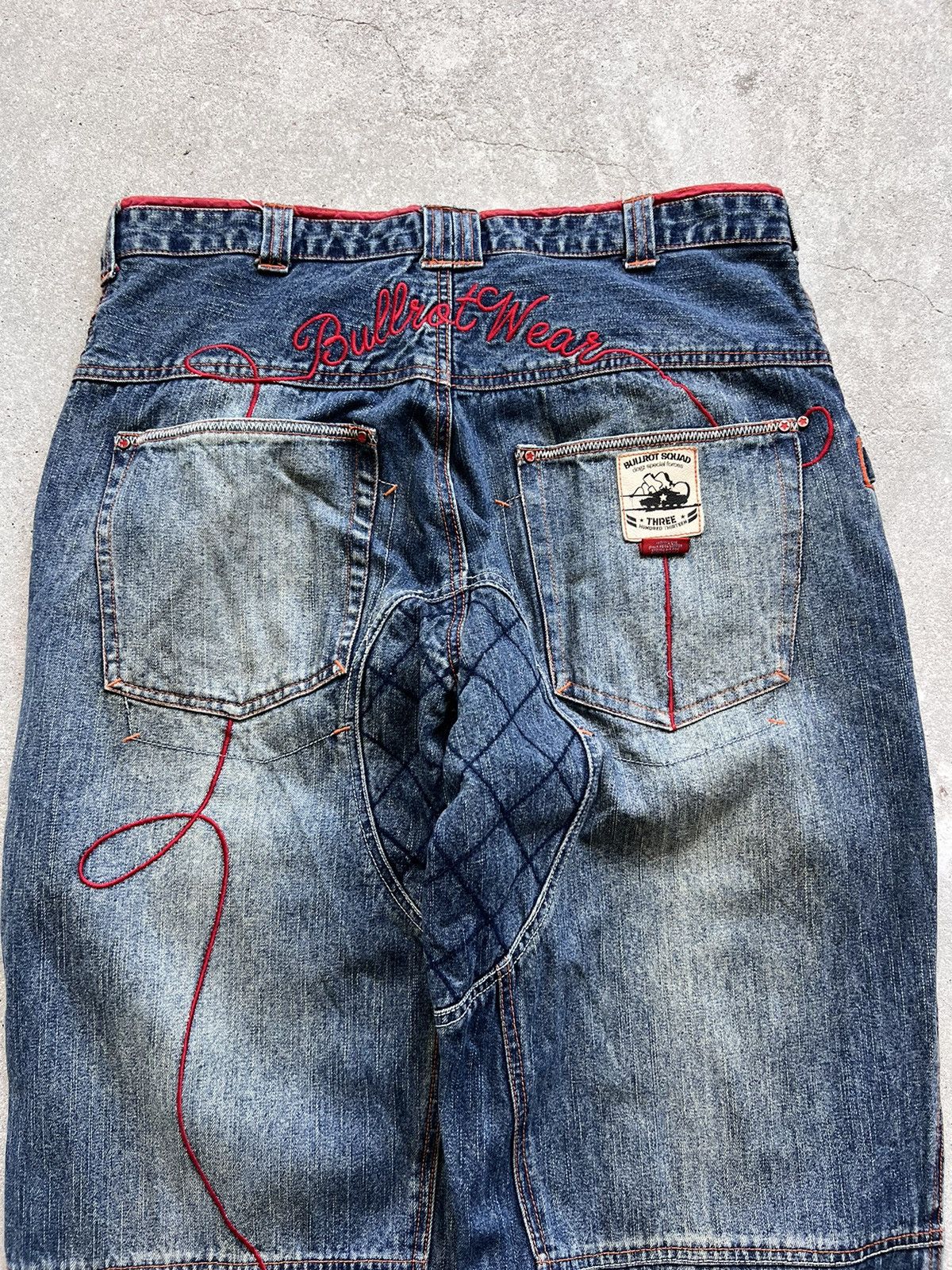 JNCO Vintage Bullrot Baggy Jeans Y2K Size US 32 / EU 48 - 8 Thumbnail