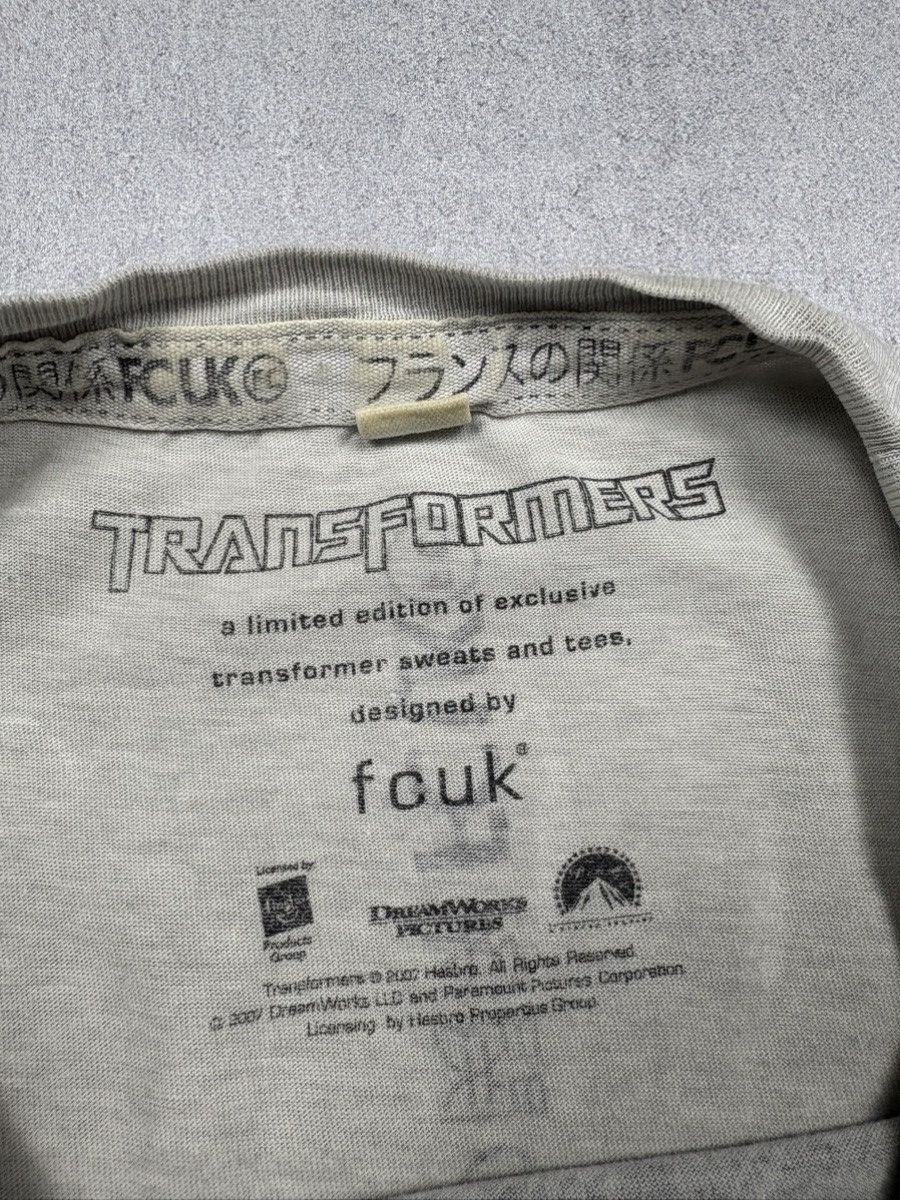 FCUK Transformers x FCUK Graphic T Shirt 2007 Hasbro Movie Promo Size US M / EU 48-50 / 2 - 13 Thumbnail