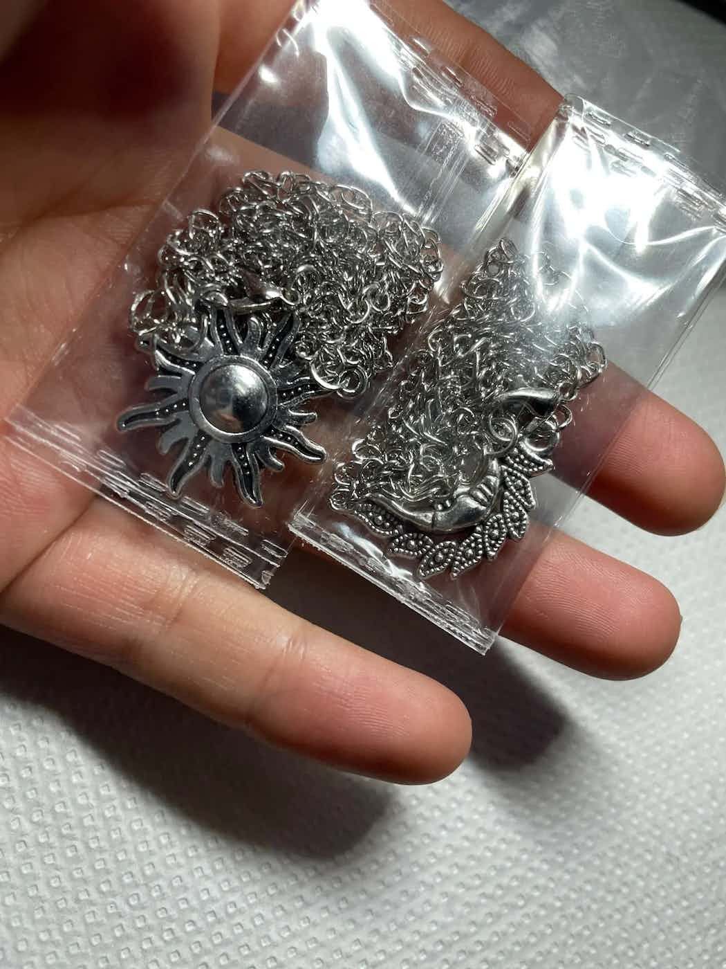Jewelry Moon + Sun Pendant Chain Necklace Size ONE SIZE - 5 Thumbnail