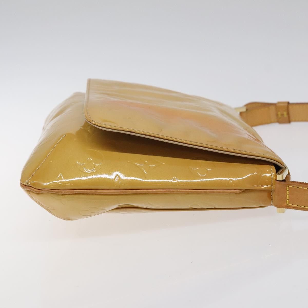 Louis Vuitton LOUIS VUITTON Monogram Vernis Thompson Street Bag Beige Size ONE SIZE - 3 Thumbnail