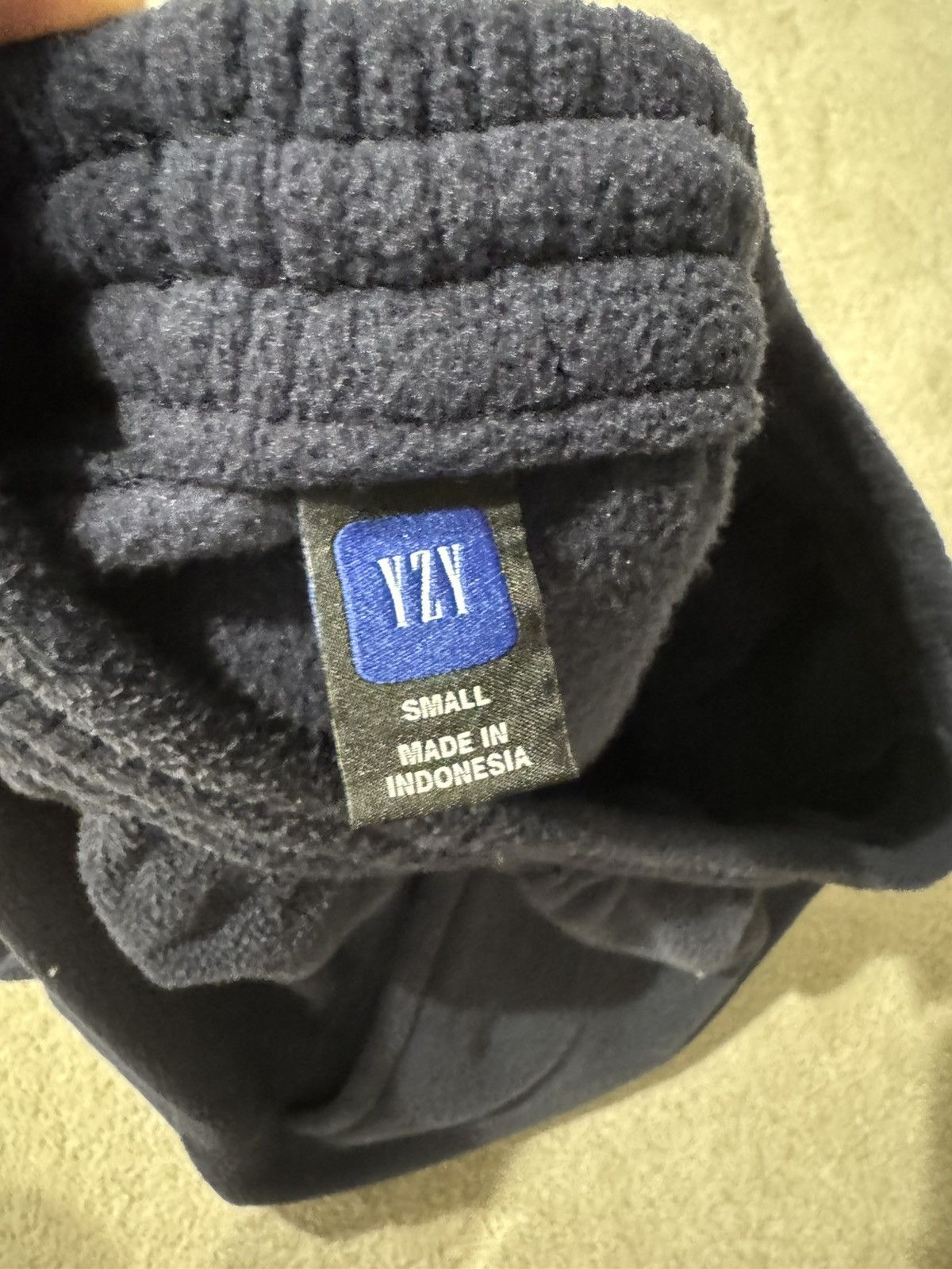 Yeezy Yeezy Gap Polar Fleece Sweat Pants Navy Size Small Size US 28 / EU 44 - 3 Thumbnail