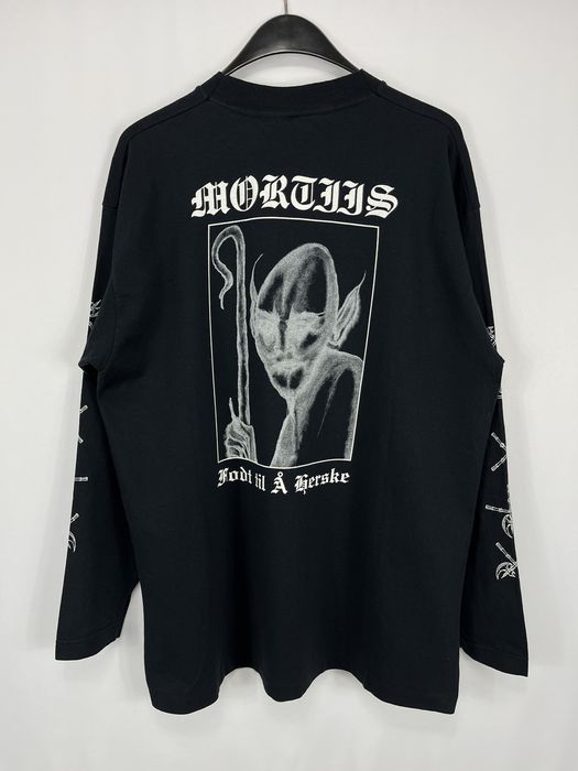 Vintage Rare 90s Mortiis Født Til A Herske Dangeon Synth Longsleeve 