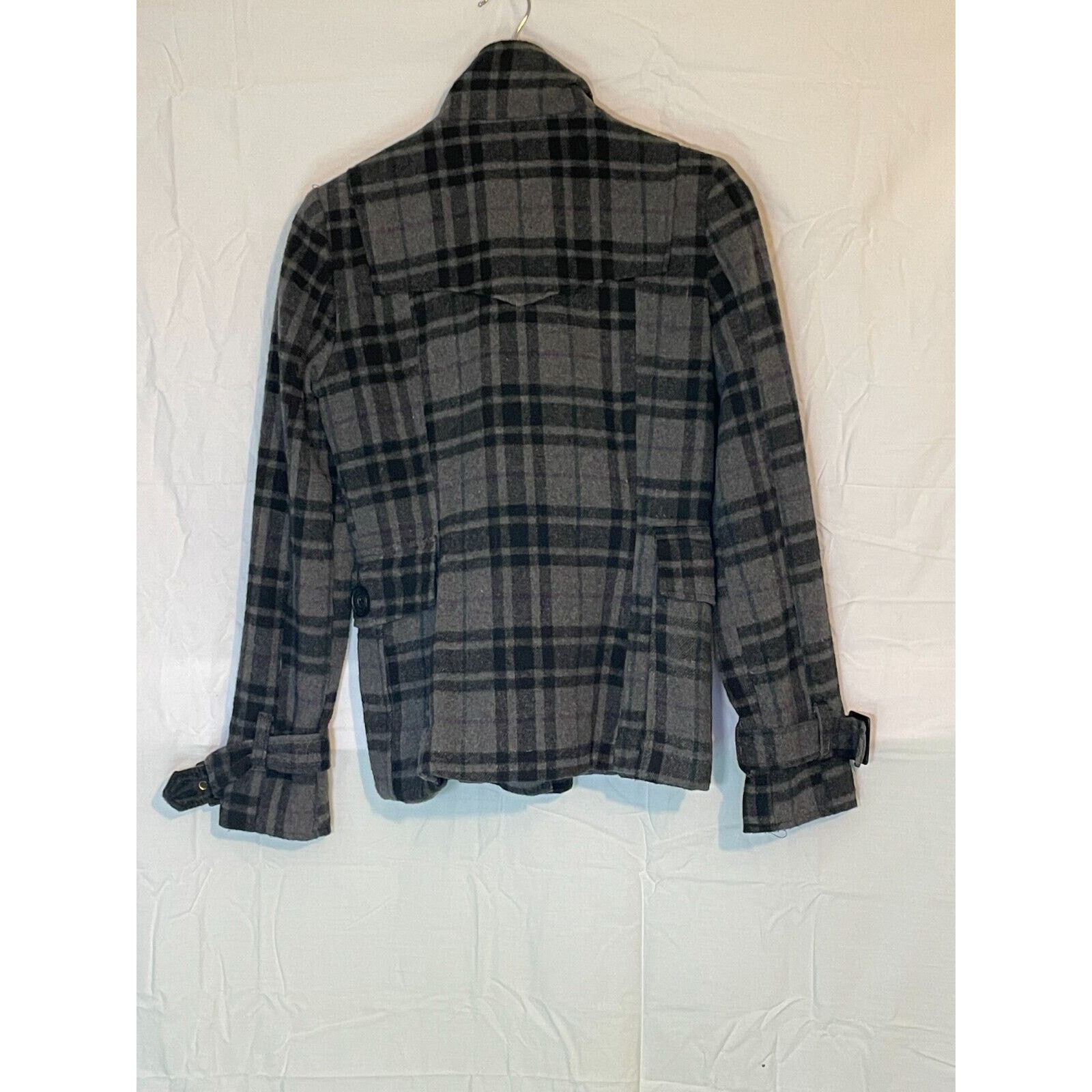 Other Paris Blues Women's Doublebreasted Plaid Pea Coat Size Small Size S / US 4 / IT 40 - 4 Thumbnail
