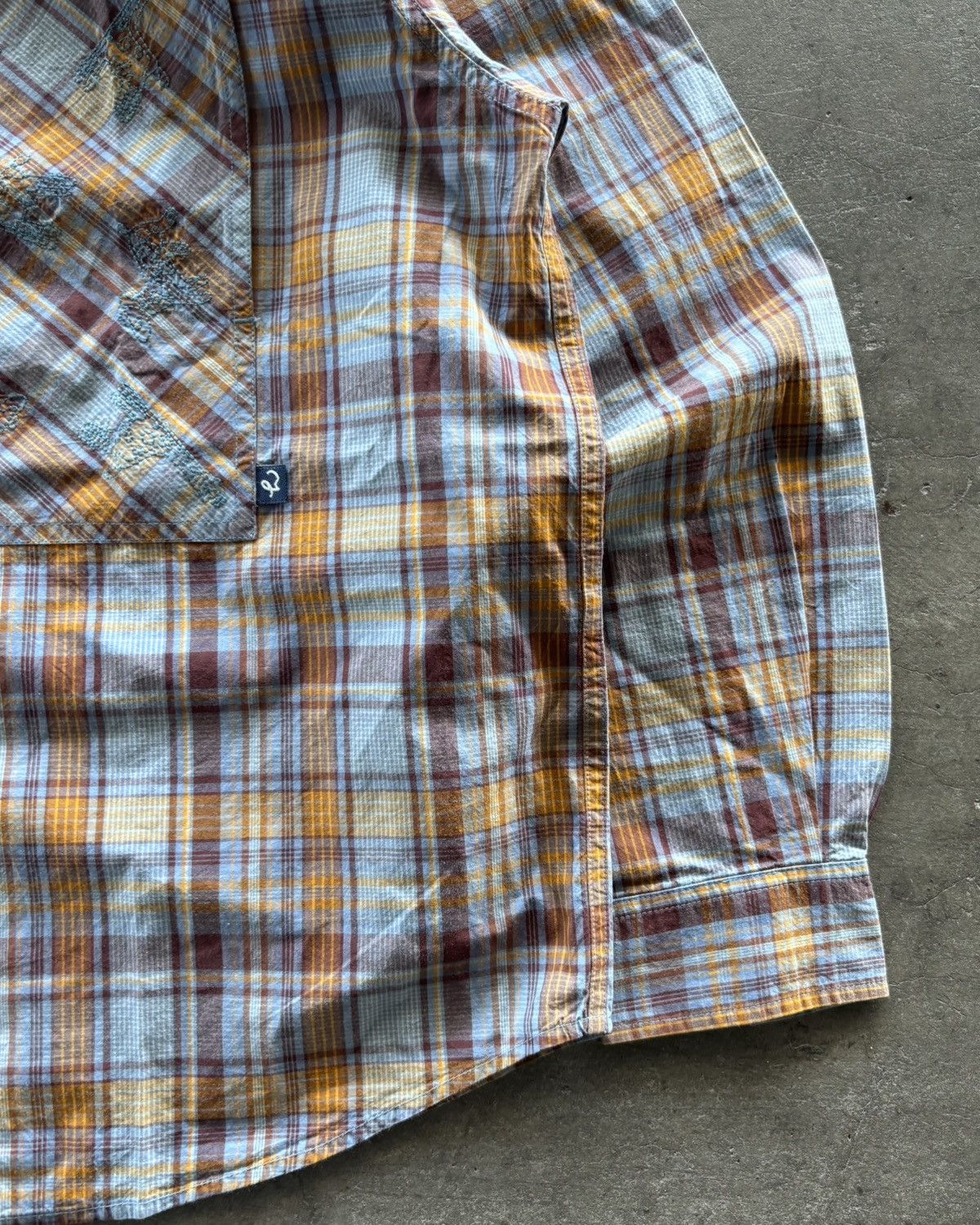 Hai Sporting Gear × Issey Miyake × Japanese Brand Hai Sporting Gear Issey Miyake Design Button Up Shirt Size US M / EU 48-50 / 2 - 2 Thumbnail