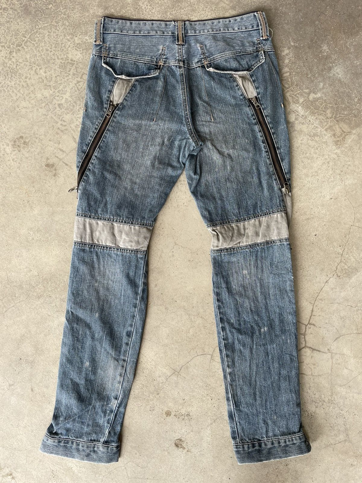 Hysteric Glamour Japanese PPFM Bondage Zipper Jeans Size US 32 / EU 48 - 4 Thumbnail