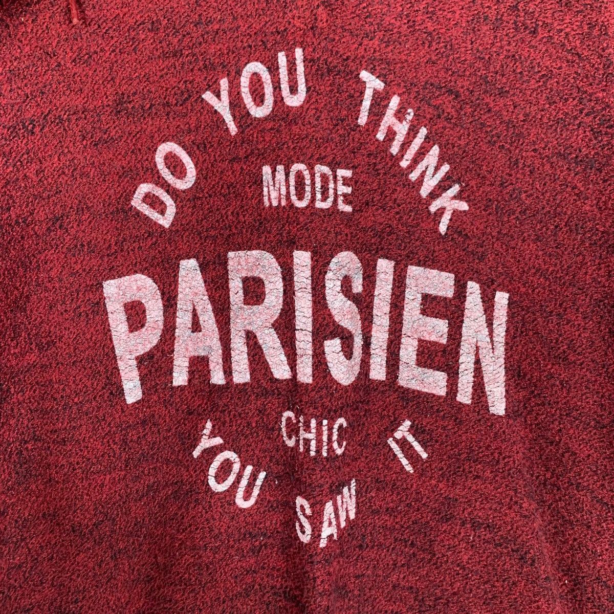 semanticdesign SEMANTIC DESIGN Parisien Big Logo Hoodies #1566-C70 Size US M / EU 48-50 / 2 - 12 Thumbnail