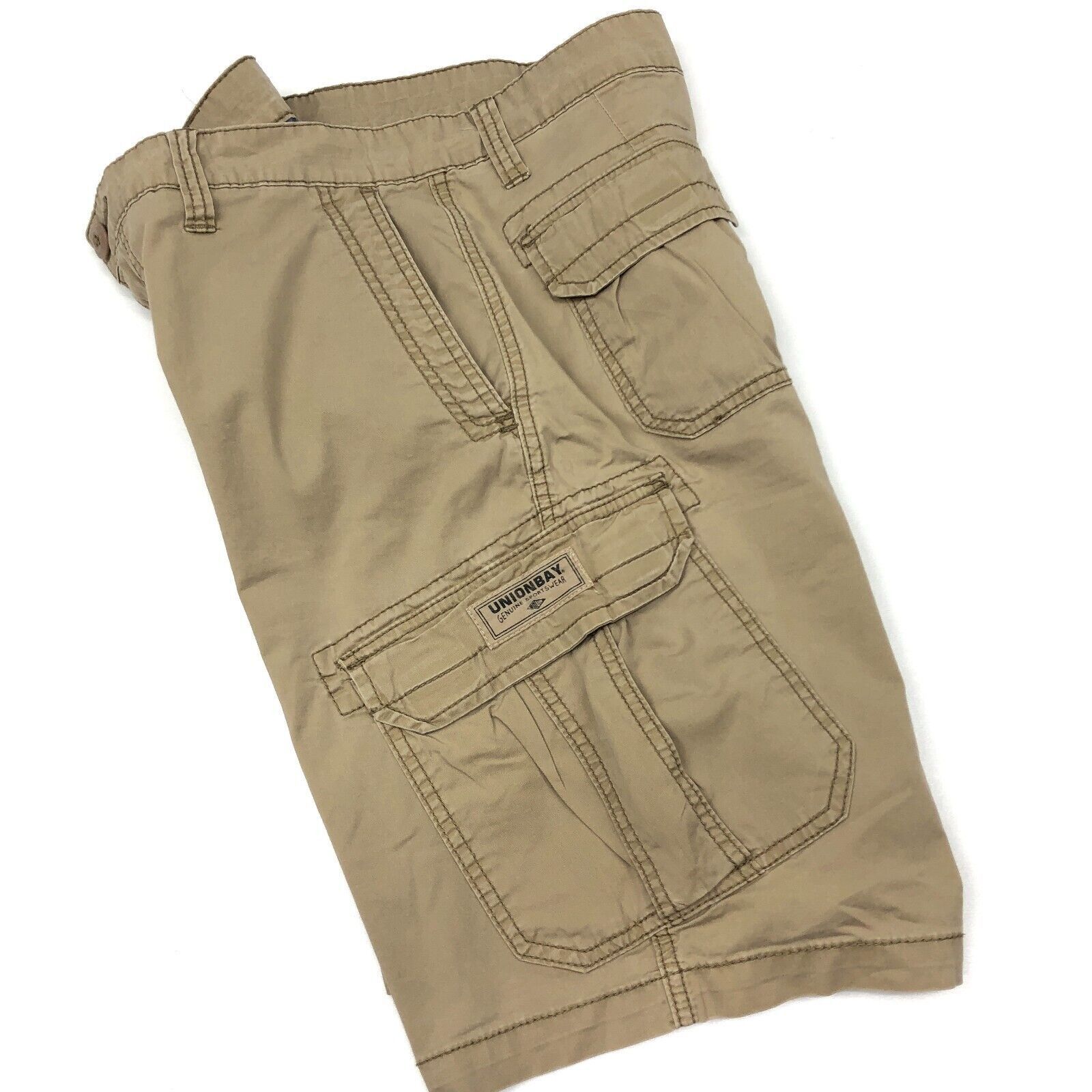 UNIONBAY Union Bay Tan Brown Khaki Cargo Short Y2K Casual Size 32 Size US 32 / EU 48 - 2 Thumbnail
