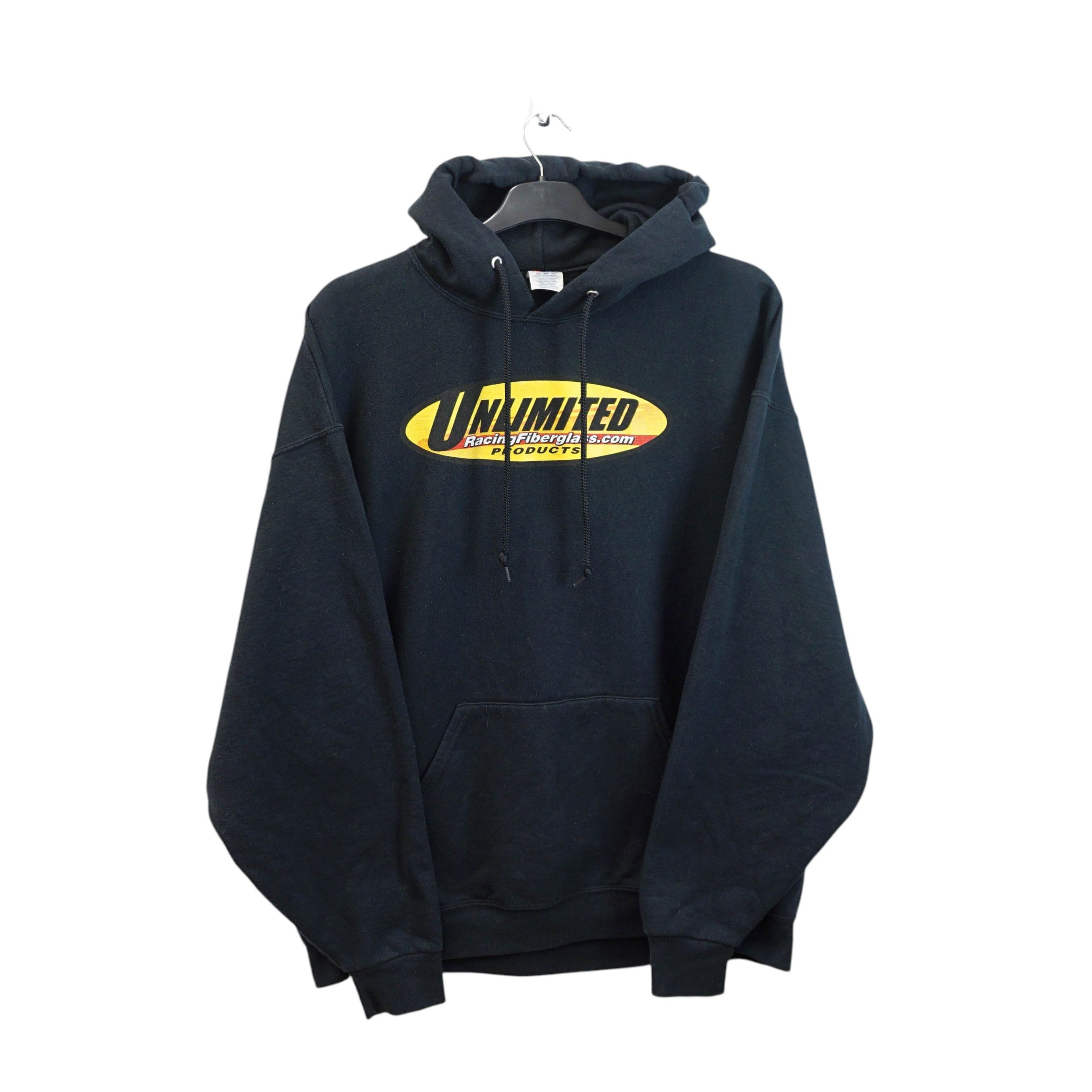 Vintage Unlimited Racing Graphic Hoodie Size US XXL / EU 58 / 5 - 2 Thumbnail