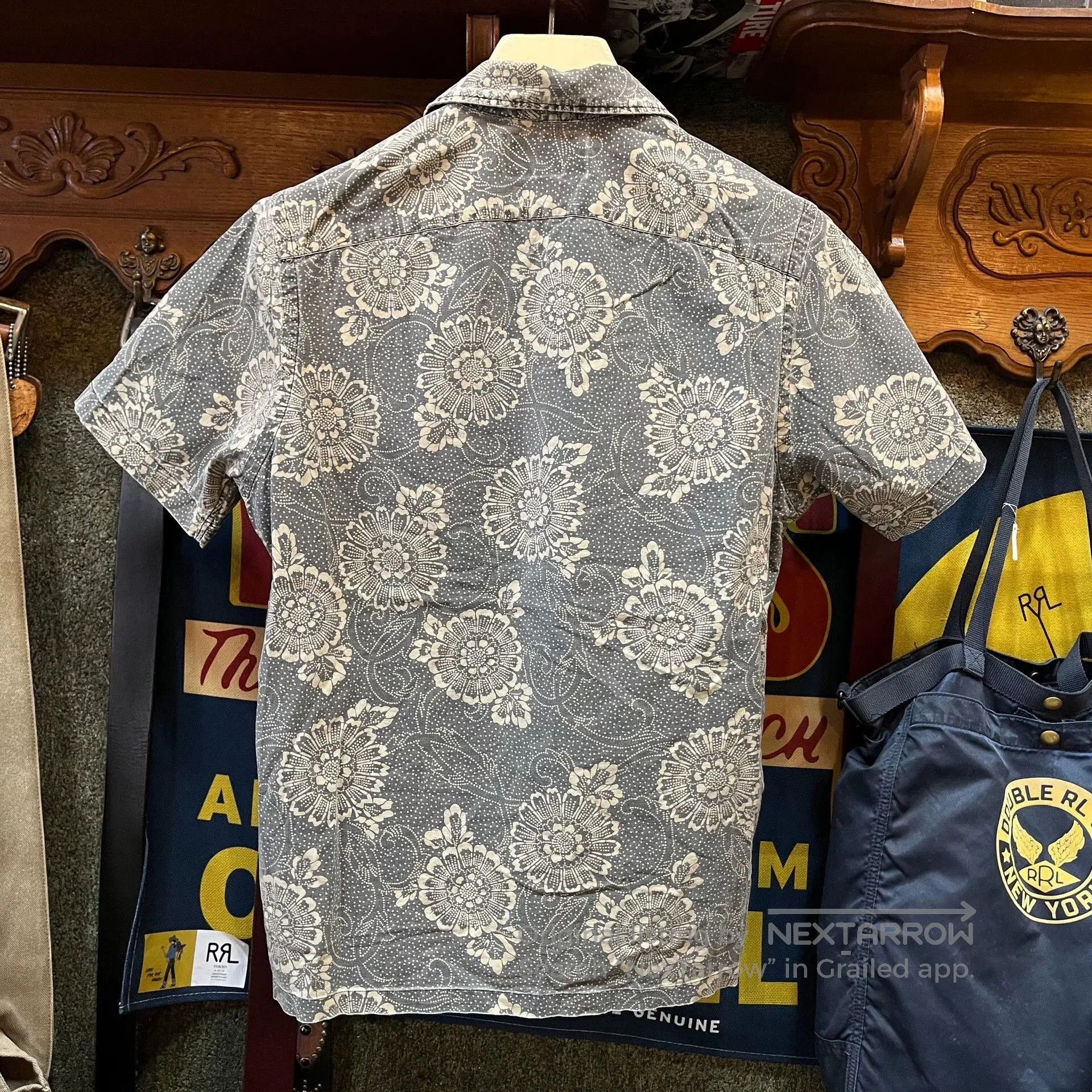 RRL Ralph Lauren RRL Hawaiian Style Short Sleeve Shirt. Size US S / EU 44-46 / 1 - 2 Thumbnail