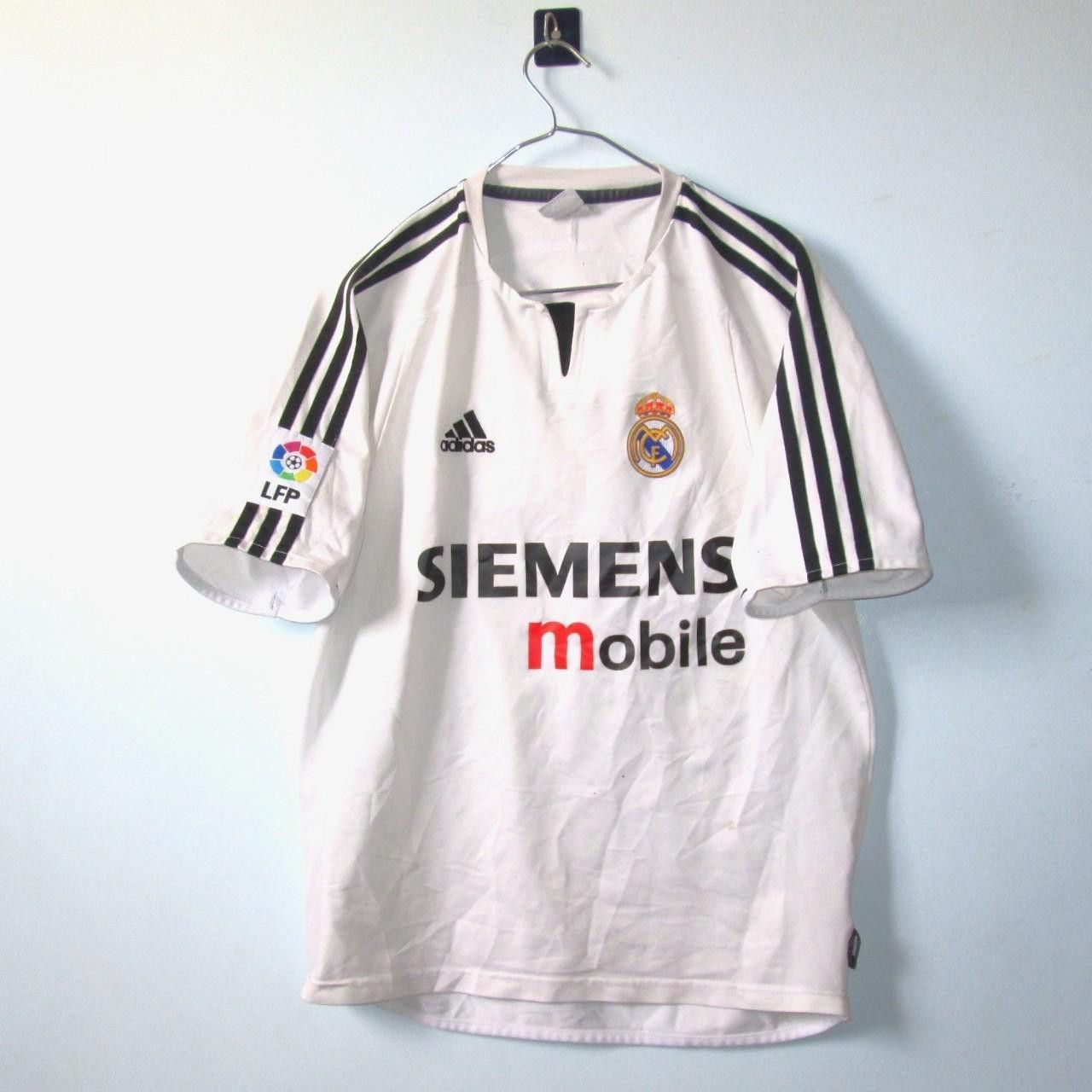 Adidas Real Madrid Spain 2003 2004 Home Shirt Jersey Size US S / EU 44-46 / 1 - 2 Thumbnail