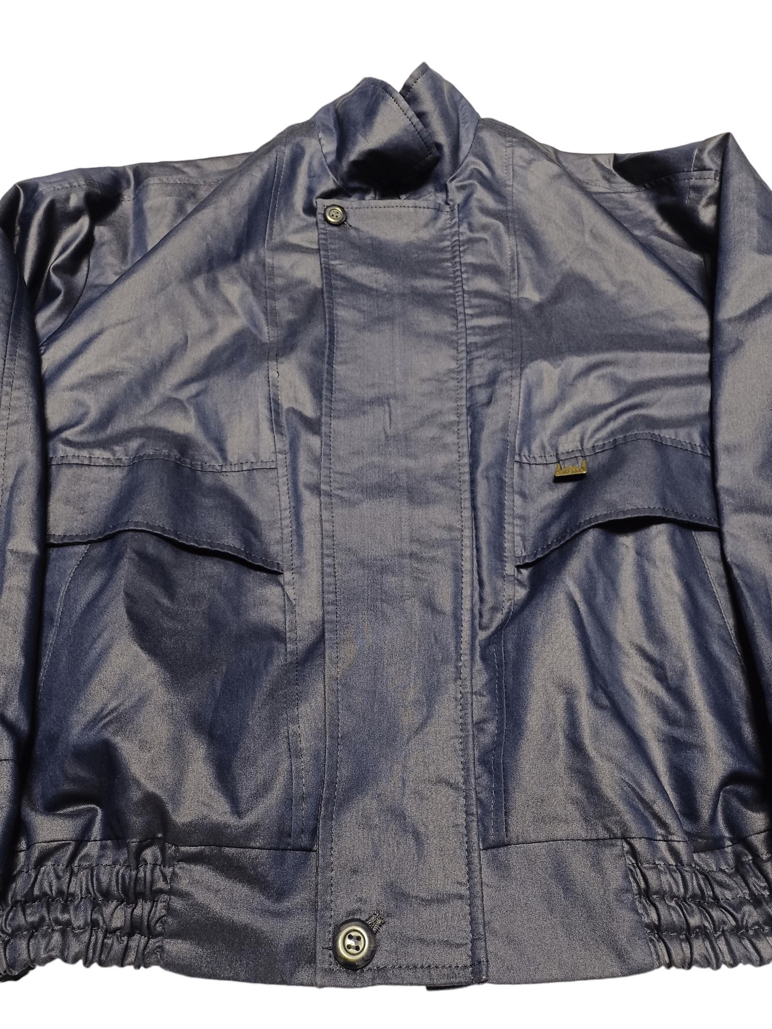 Other MADE IN USSR 80S VINTAGE NYLON LIGHT BOMBER JACKET Size US M / EU 48-50 / 2 - 4 Thumbnail
