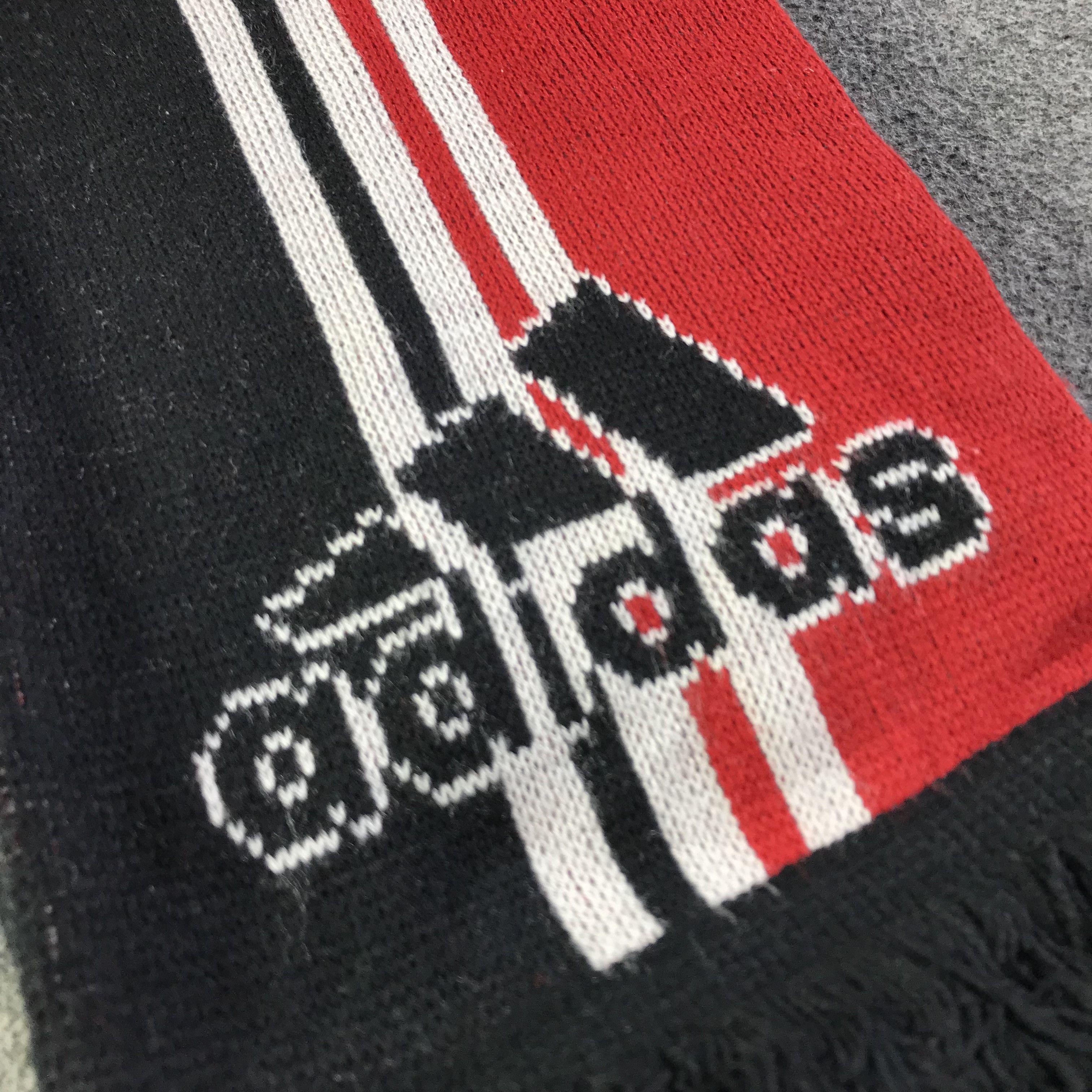 Adidas AC Milan Scarf / Muffler / Neckwear SS1542 Size ONE SIZE - 6 Thumbnail