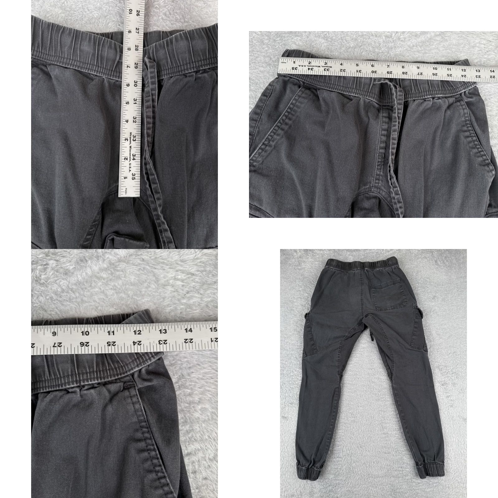 Ring Of Fire Ring Of Fire Pants Womens Small Gray Jogger Cargo Cotton 28x28 Regular Stretch Pockets Casual 90s Womens Ring Of Fire Pants Size 28" / US 6 / IT 42 - 8 Thumbnail