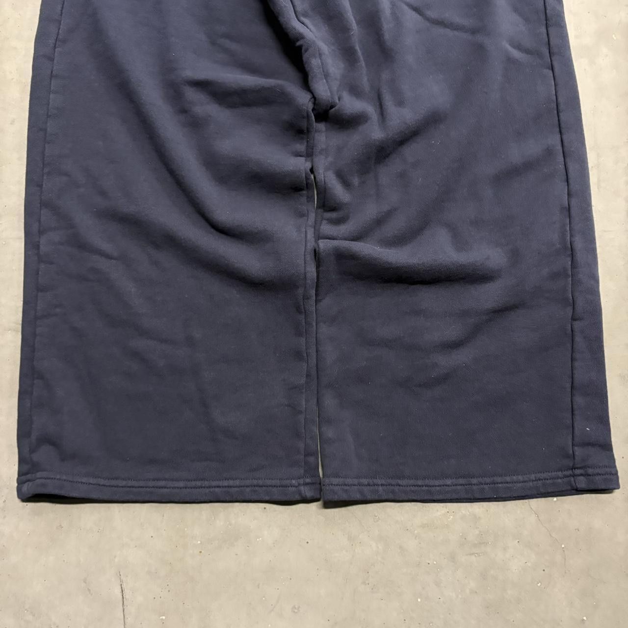 Vintage Crazy Vintage Y2K/2000s Baggy Navy Blue Loungewear Sweatpants! Size US 32 / EU 48 - 4 Thumbnail
