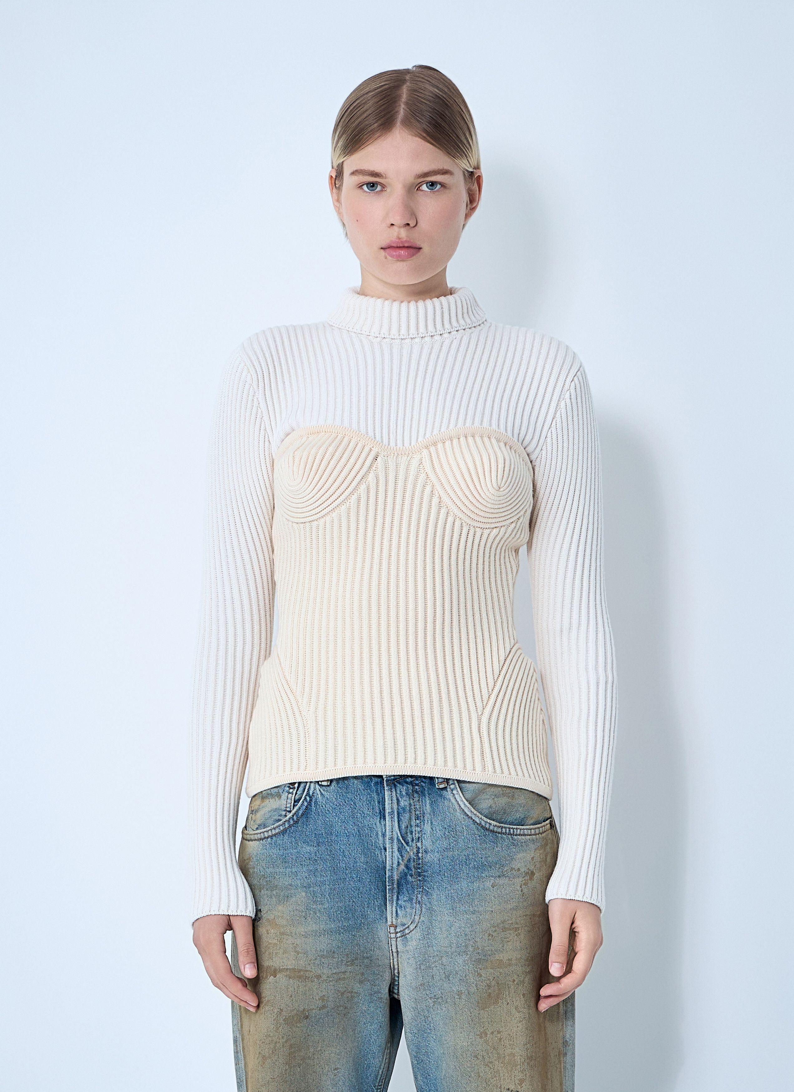 Ribbed Wool Sweater