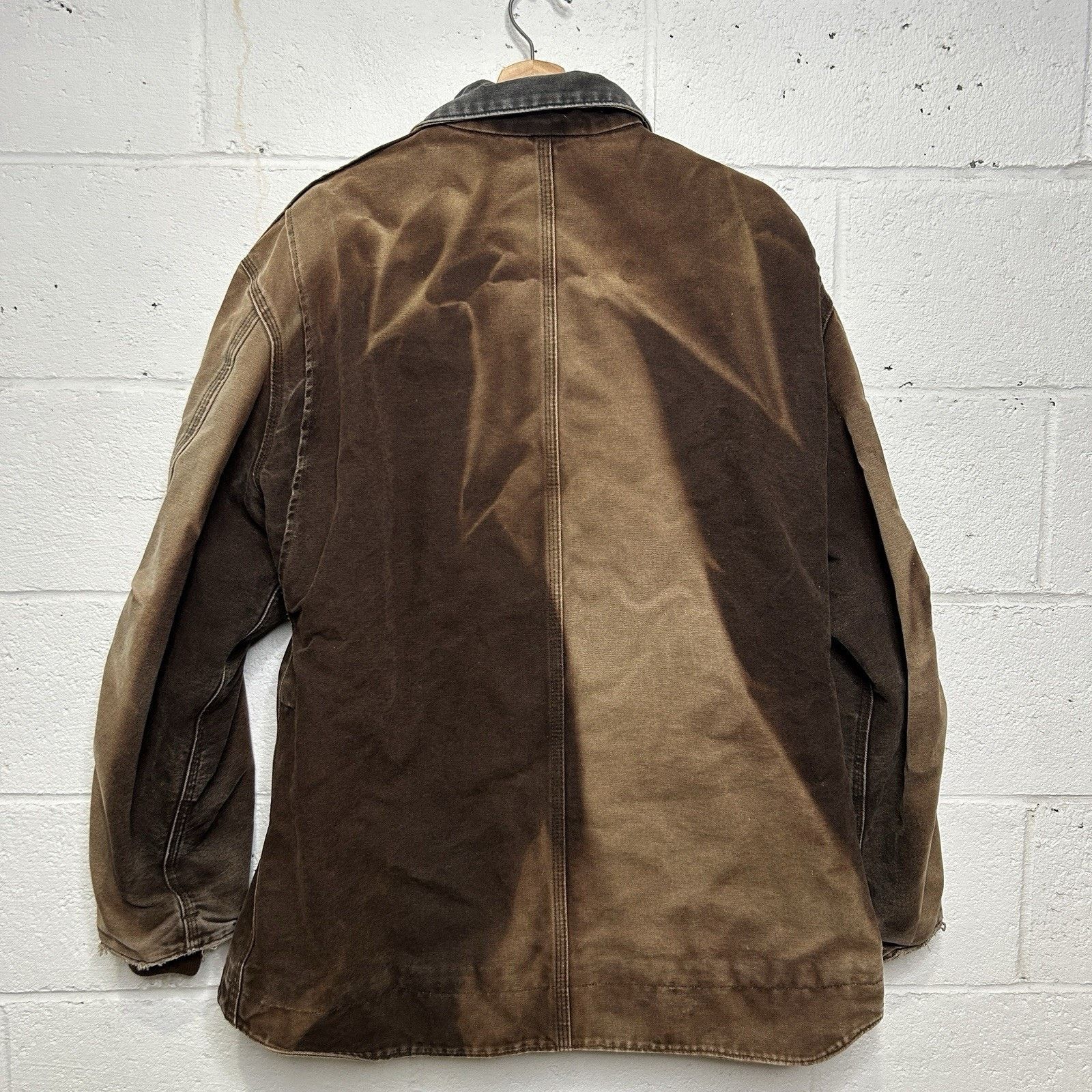 Carhartt Vintage Carhartt Sherpa-Lined Ridge Jacket “Dark Brown” C61 Size US XL / EU 56 / 4 - 2 Thumbnail