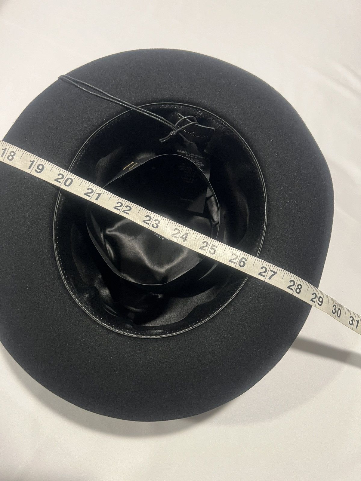 Saint Laurent Paris Saint Laurent mens fedora hat. 58/L Size ONE SIZE - 9 Thumbnail