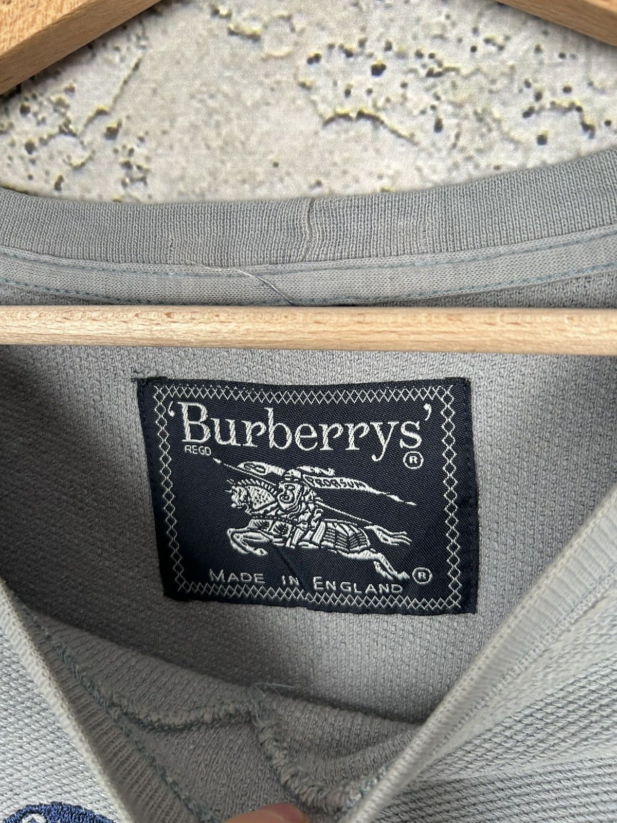 Burberry Vintage Burberry’s Archive Logo Crewneck 90s Designer Rare Size US L / EU 52-54 / 3 - 5 Thumbnail