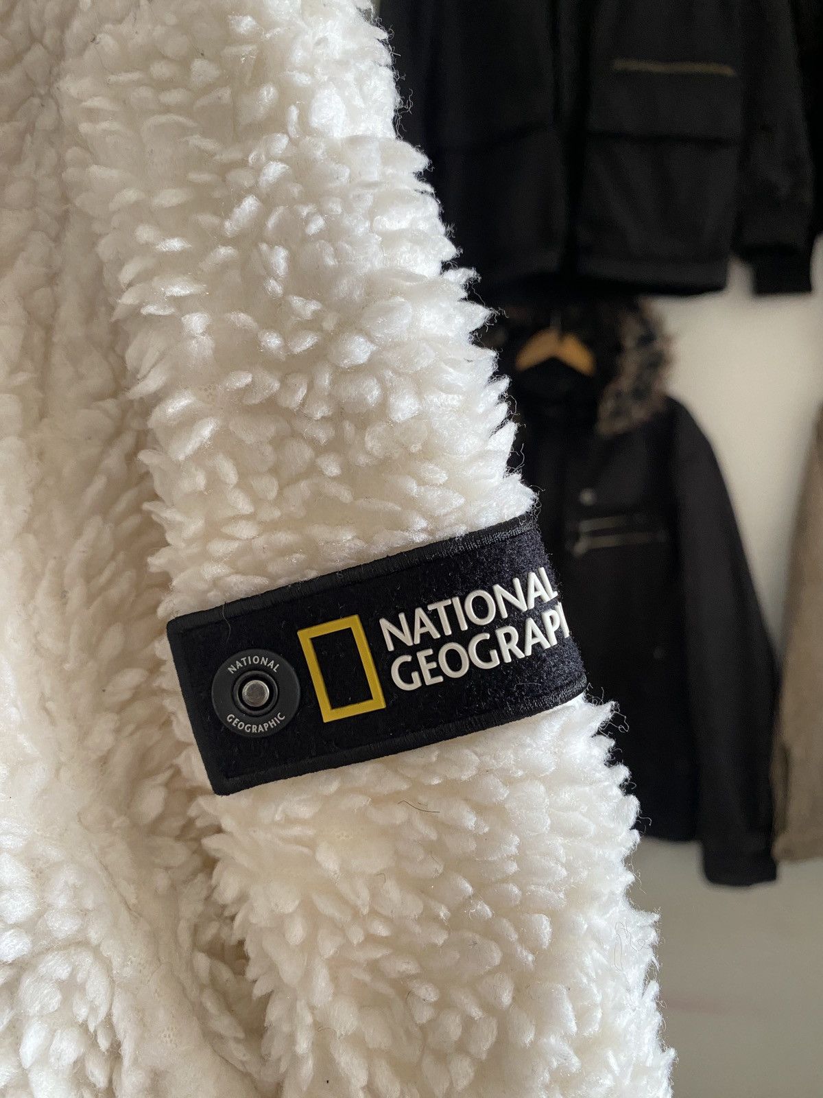 Other 💥RARE💥Vintage National Geographic Sherpa Hoodie Jacket Size US S / EU 44-46 / 1 - 3 Thumbnail