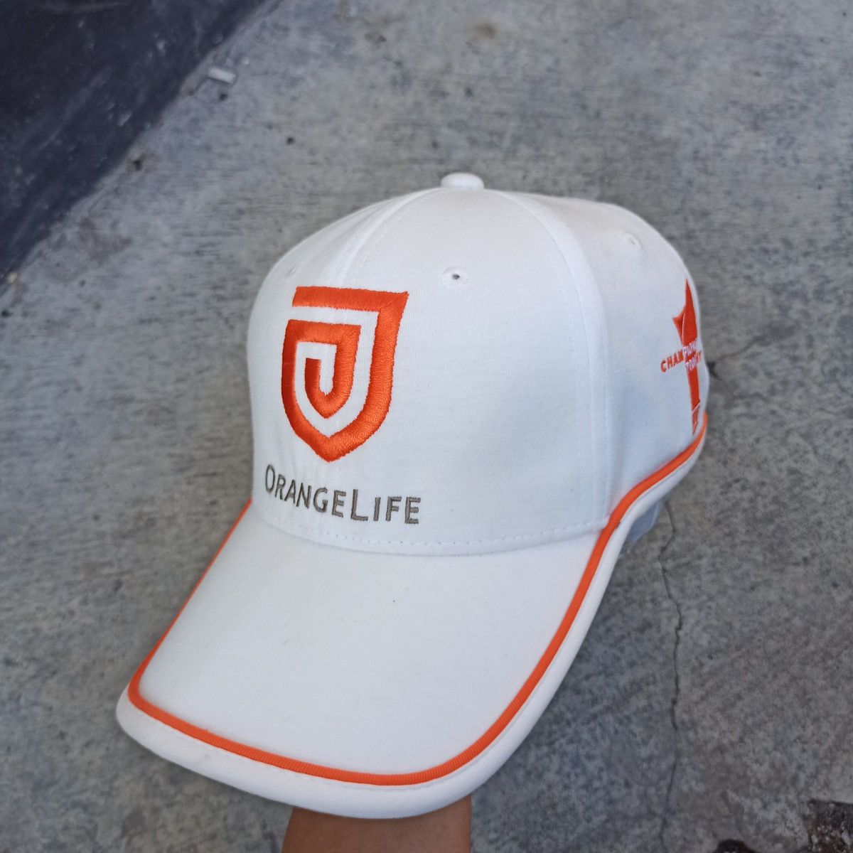 ARCHIVAL HAT 2016 KLPGA hat. Orange life championship