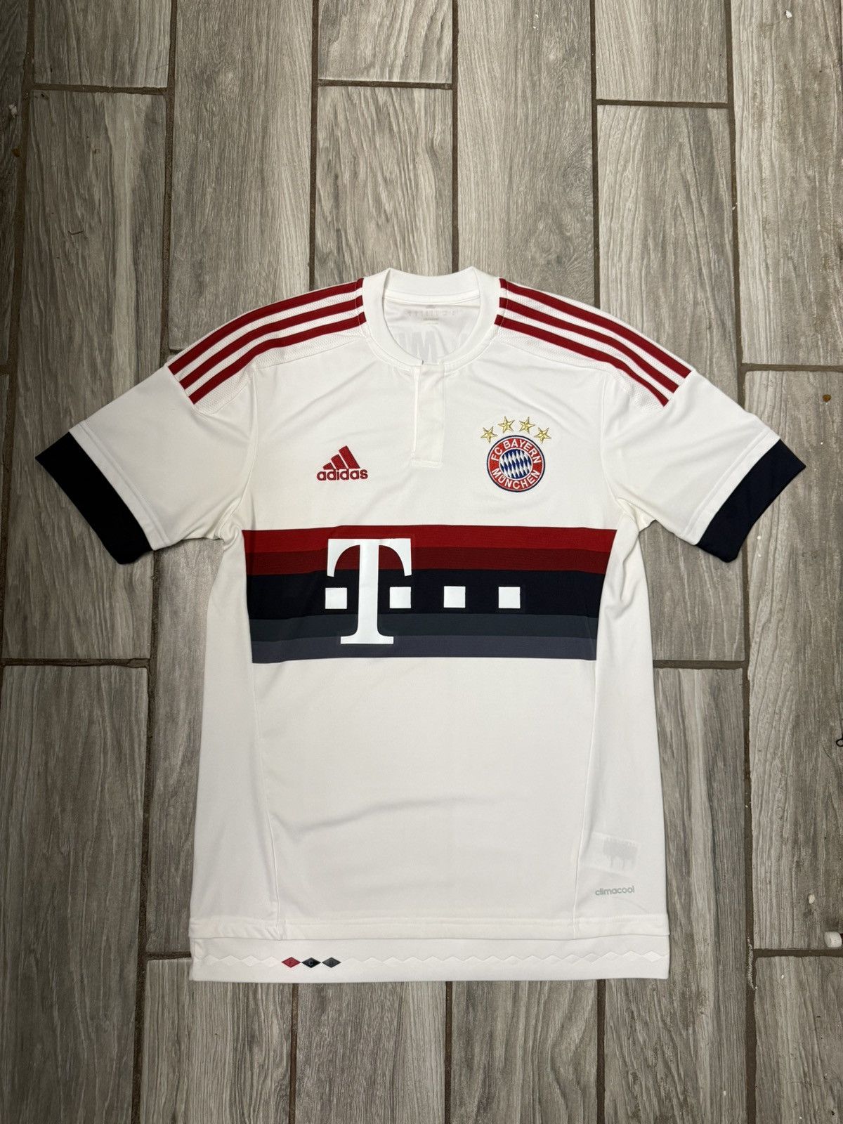 Adidas Bayern Munich 2015/16 Adidas Men’s Away Jersey A44790 Size US S / EU 44-46 / 1 - 1 Thumbnail