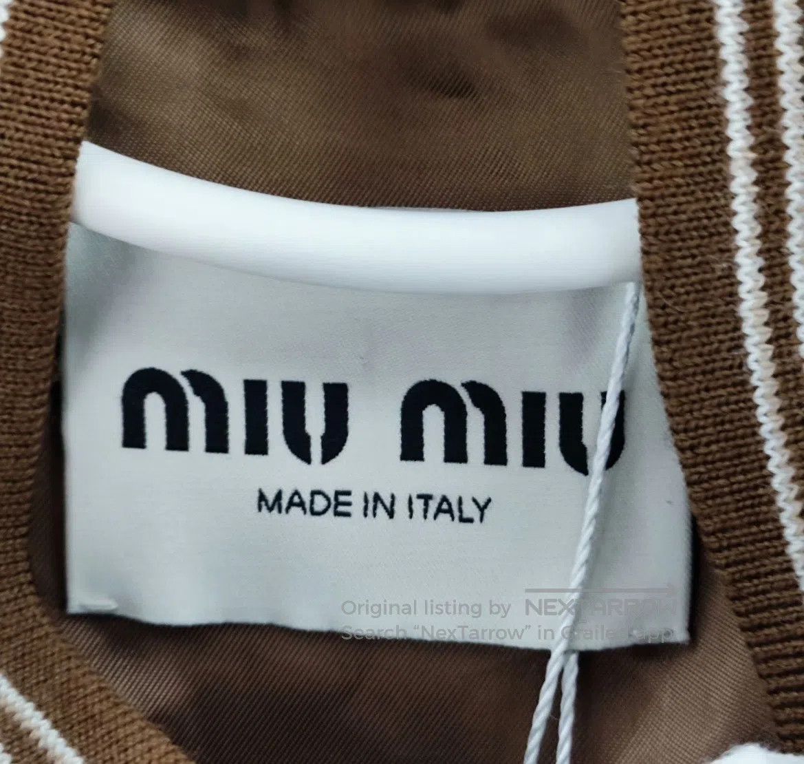 Miu Miu Miu Miu Brown suede embossed embroidery short jacket| Size S / US 4 / IT 40 - 5 Thumbnail