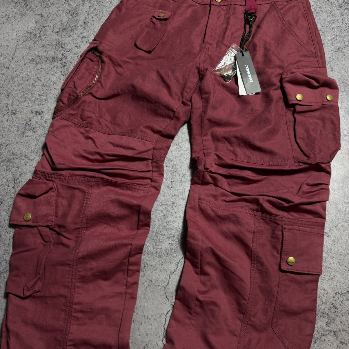 Diesel Rare Diesel Multi-pocket Cargo Pants Size US 27 - 3 Thumbnail