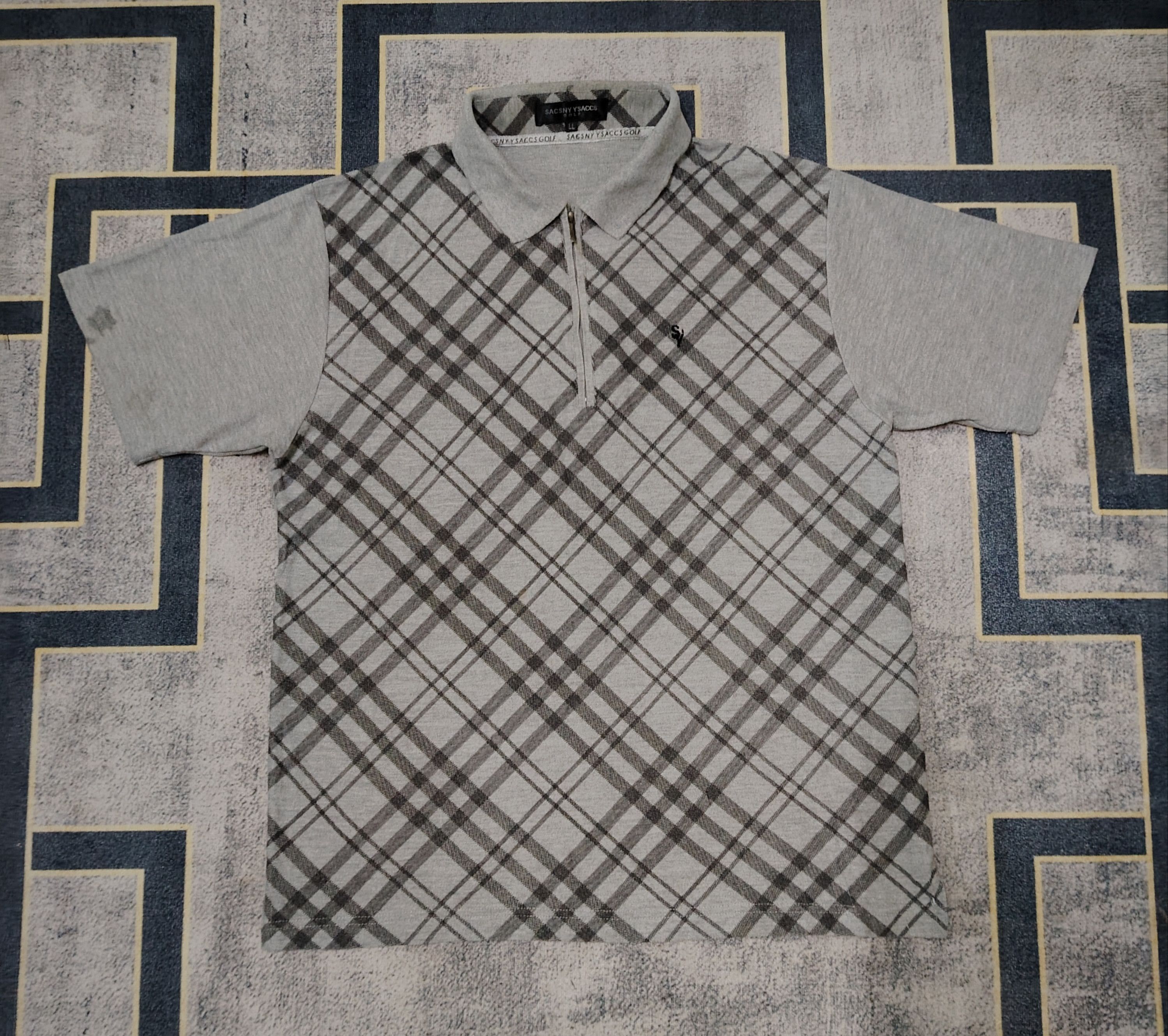 Yohji Yamamoto Yohji Yamamoto SACSNY Y’SACCS Golf T Shirt Polos Zip Up Size US L / EU 52-54 / 3 - 1 Thumbnail