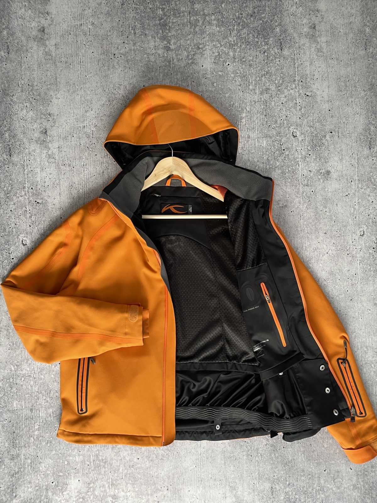 KJUS NWT KJUS Women’s Evolve Ski Jacket Orange Size 52 Size XXL / US 16-18 / IT 52-54 - 15 Thumbnail