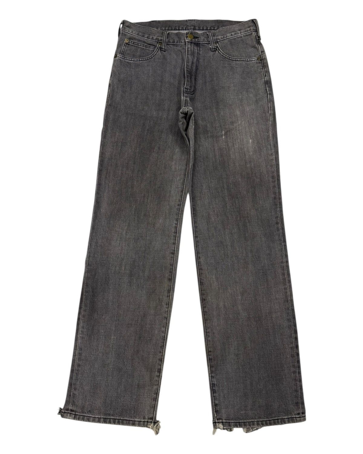 Kapital VINTAGE BAGGY JEANS WRANGLER FADED BLACK LOOSE JEAN Size US 32 / EU 48 - 7 Thumbnail