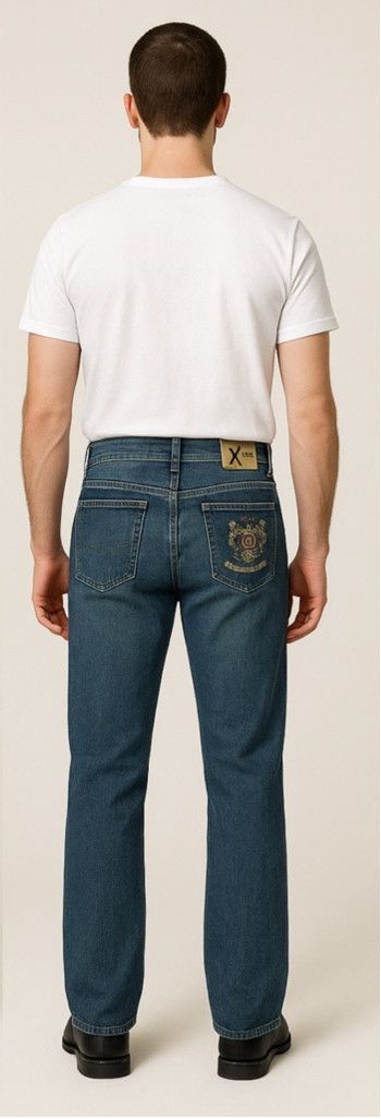 Other Vintage Bootcut Jeans 28 – Embroidered Homme de Mer Size 28" / US 6 / IT 42 - 6 Thumbnail