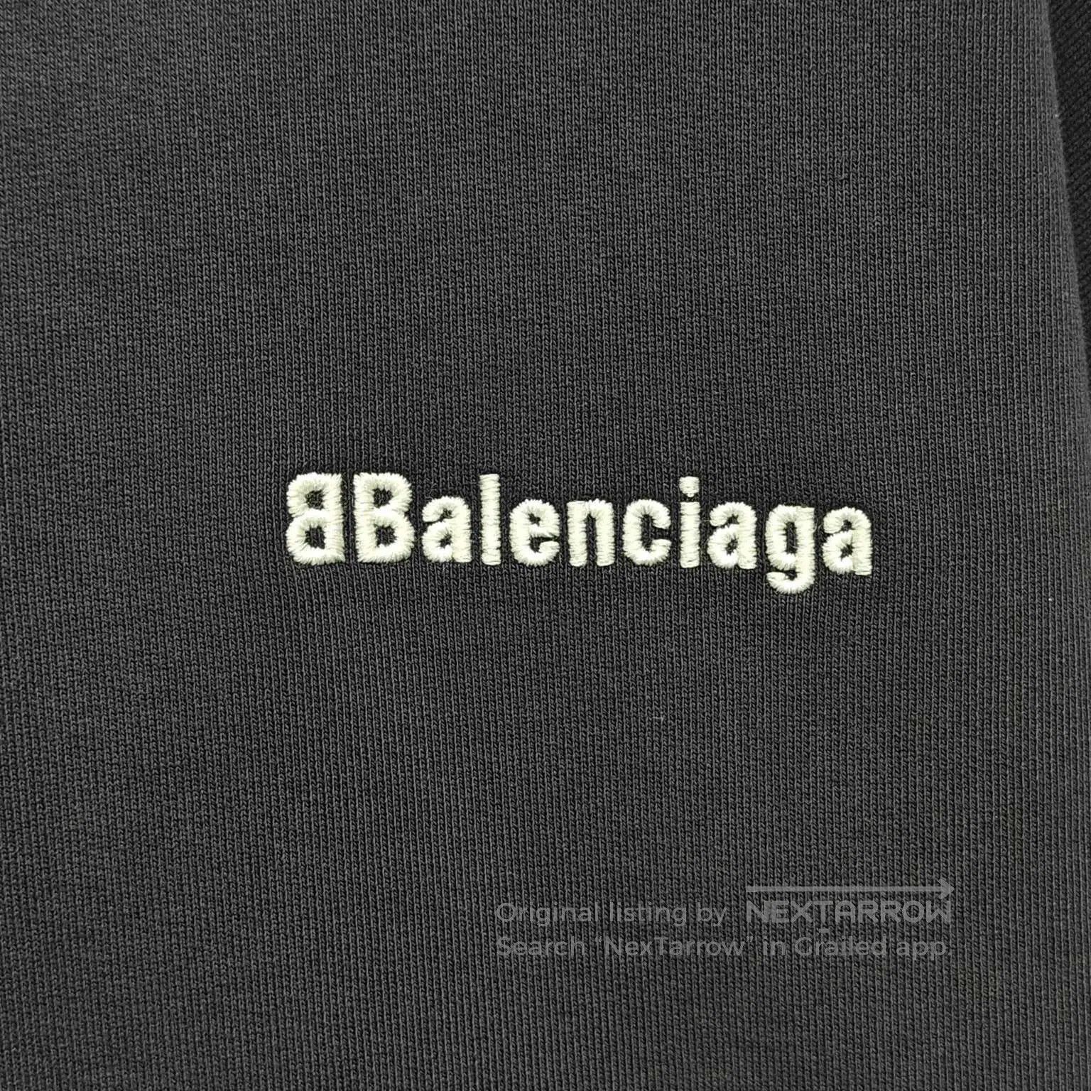 Balenciaga balenciaga double b embroidered hoodie size s. Size US S / EU 44-46 / 1 - 2 Thumbnail