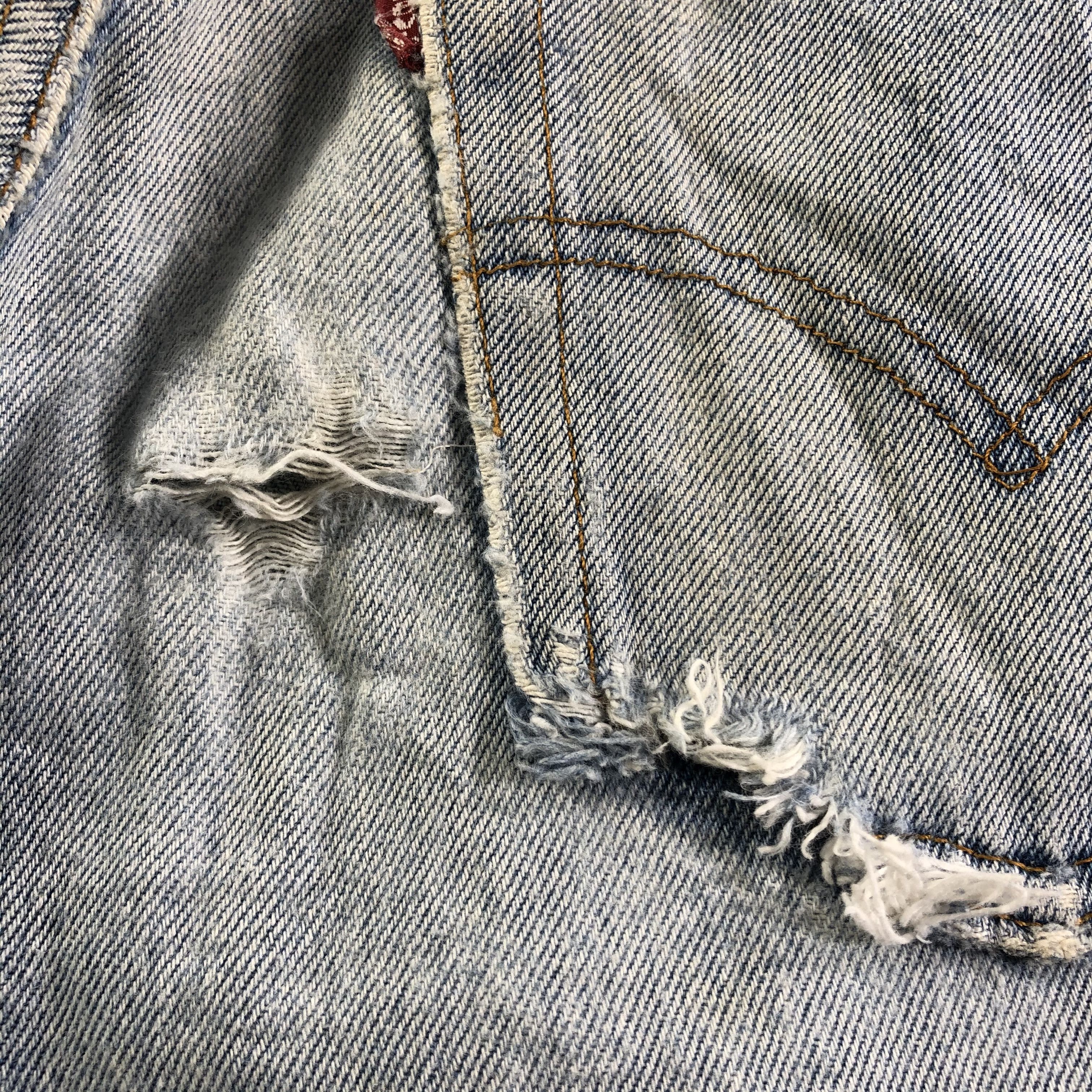 Levi's Vintage Light Wash Levis 501 Jeans-J3584 Size US 32 / EU 48 - 8 Thumbnail